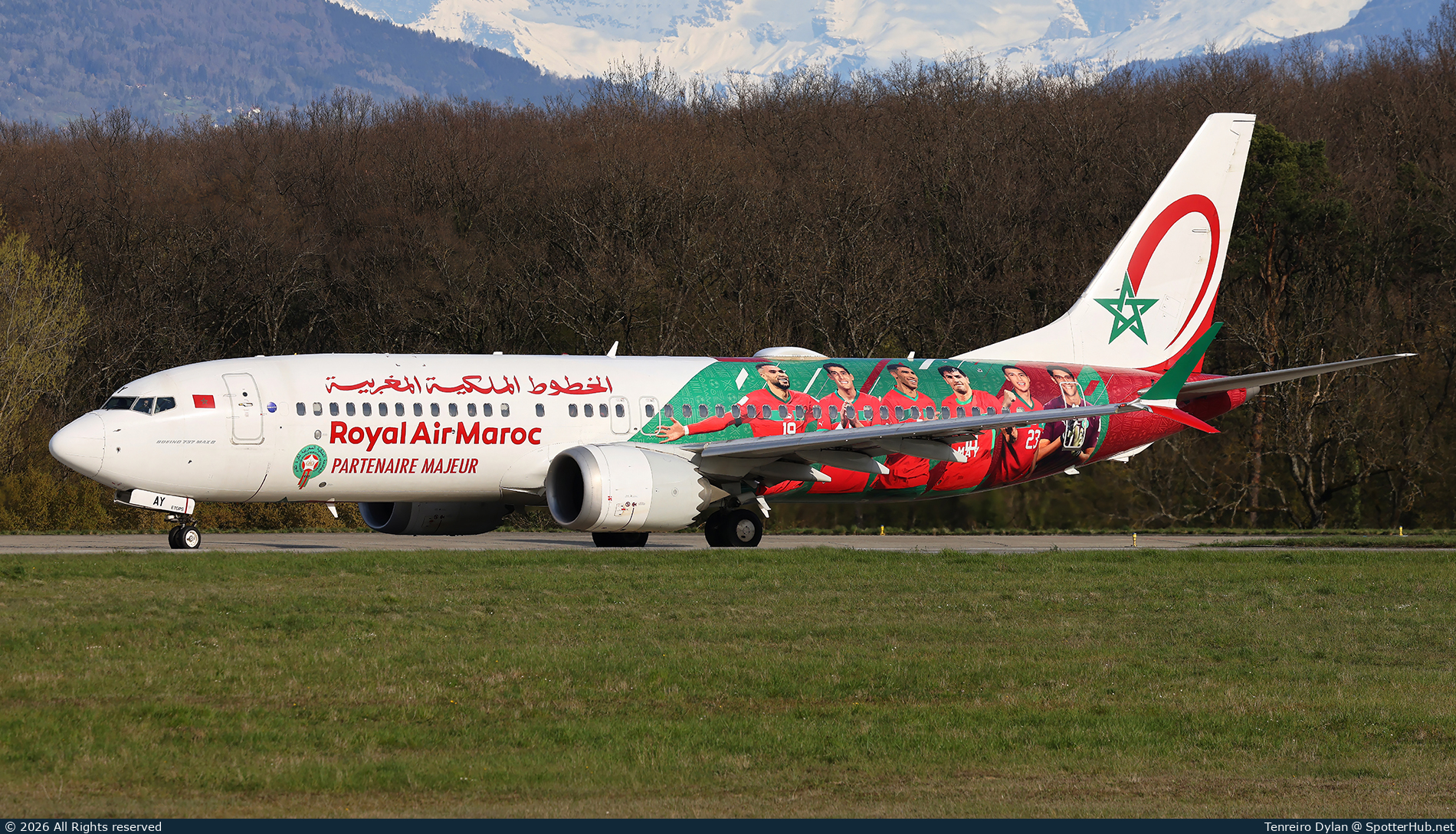 Photo of CN-MAY - Boeing 737 MAX 8 operated by Royal Air Maroc