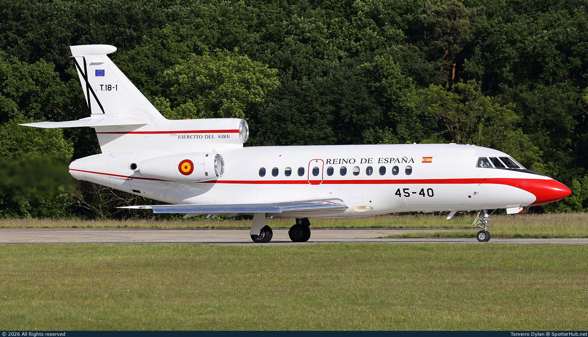 Photo of T.18-1 - Dassault Falcon 900B operated by Spanish Air Force