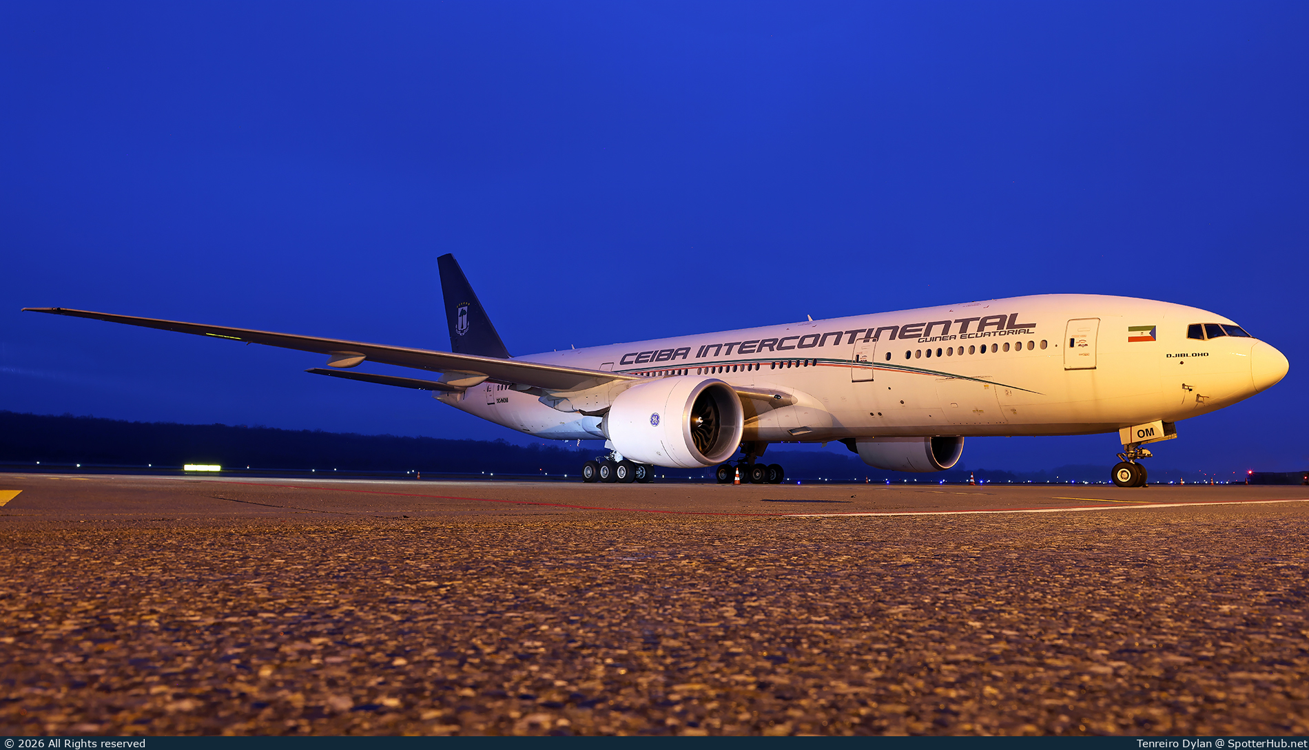Photo of 3C-NOM - Boeing 777-2FB(LR) operated by Ceiba Intercontinental