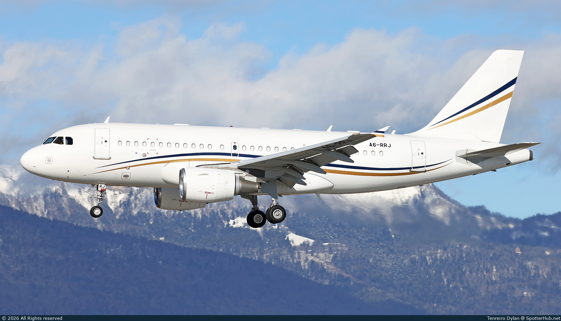 Photo of A6-RRJ - Airbus A319-115 operated by Rotana Jet Aviation