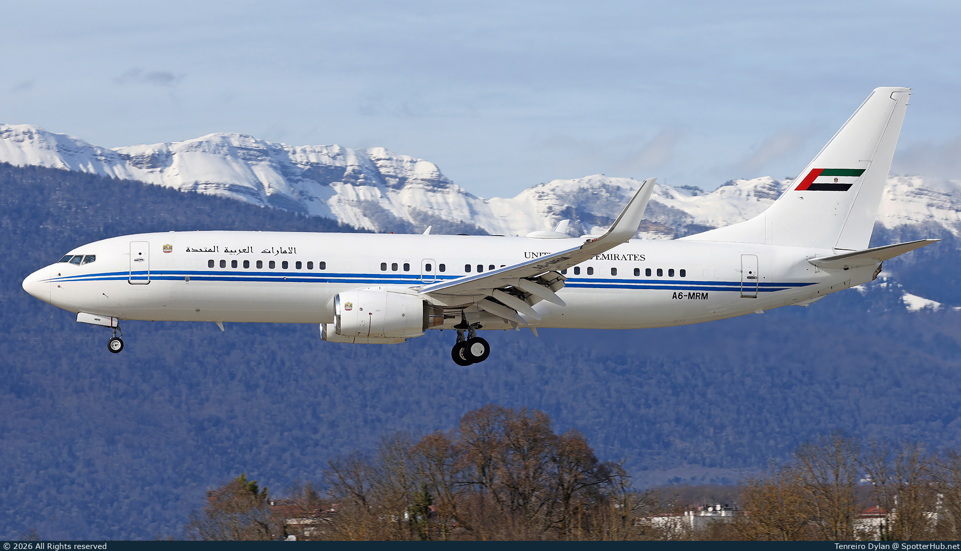 Photo of A6-MRM - Boeing 737-8EC(BBJ2) operated by Dubai Royal Air Wing