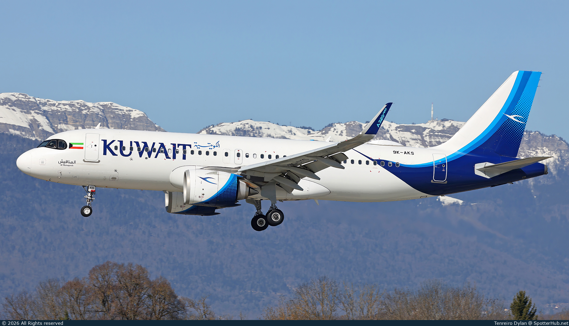 Photo of 9K-AKS - Airbus A320-251N operated by Kuwait Airways