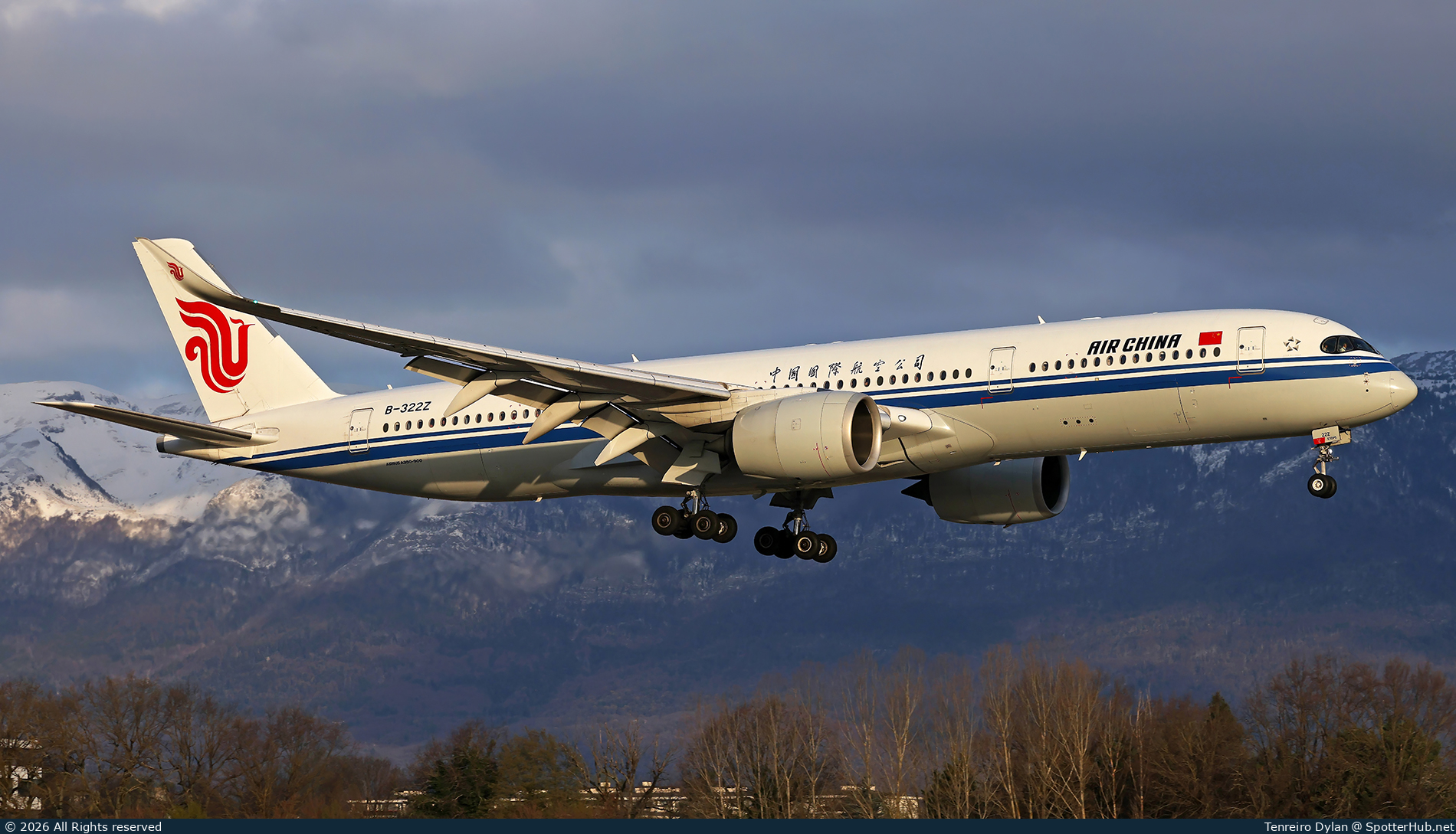 Photo of B-322Z - Airbus A350-941 operated by Air China