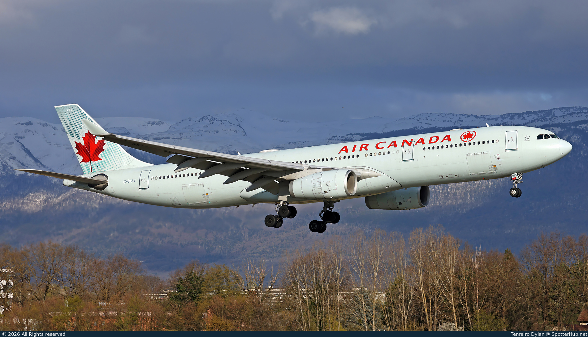 Photo of C-GFAJ - Airbus A330-343 operated by Air Canada