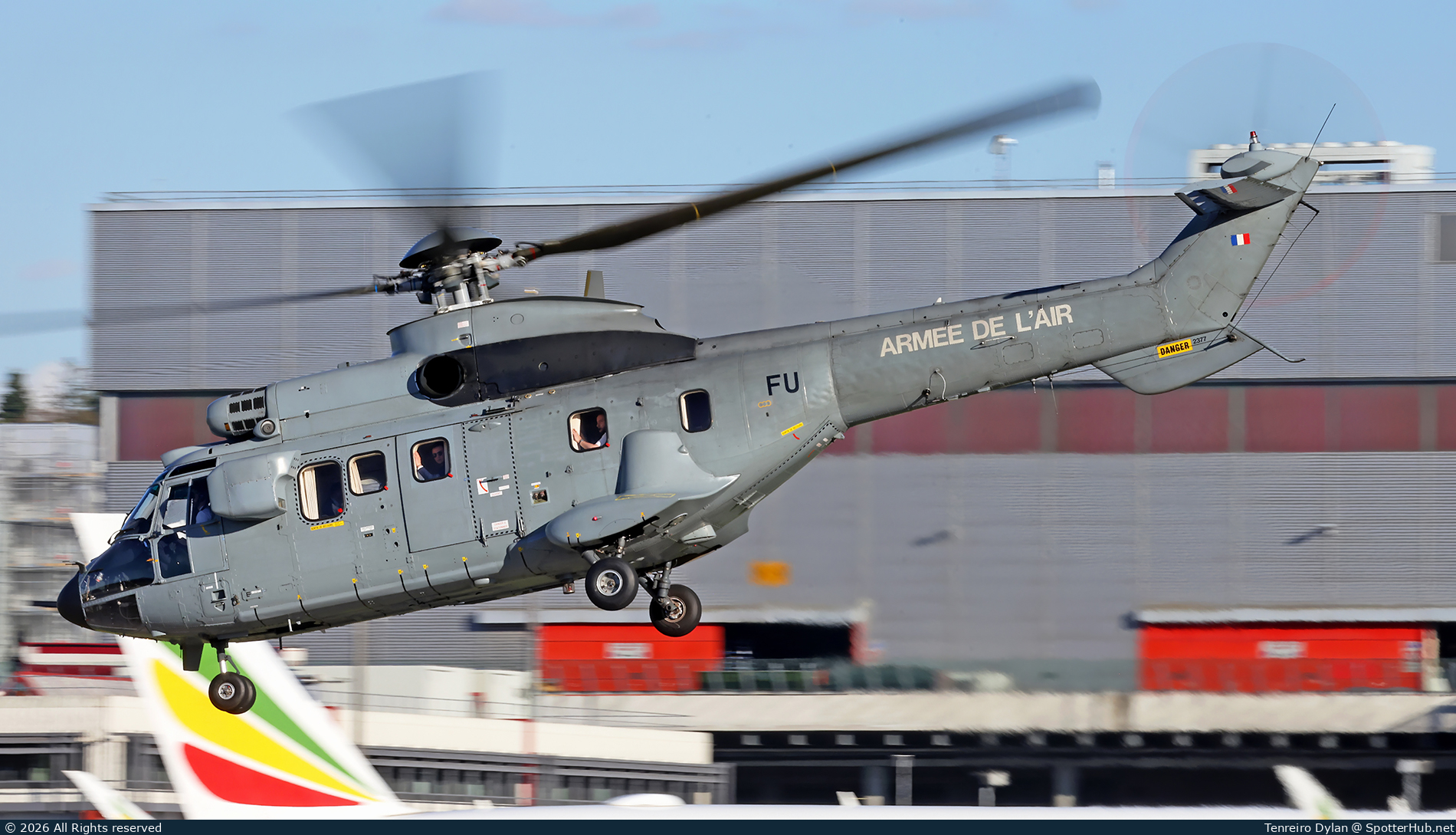 Photo of F-RAFU - Aérospatiale AS332L1 Super Puma operated by French Air Force