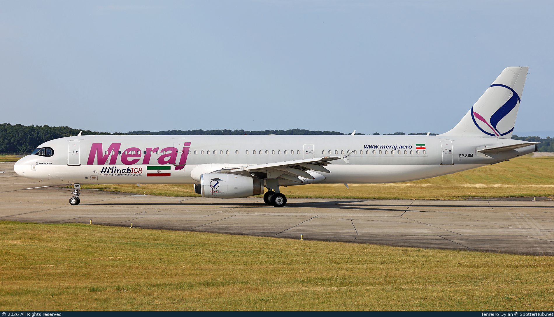 Photo of EP-SSM - Airbus A321-231 operated by Meraj Airlines