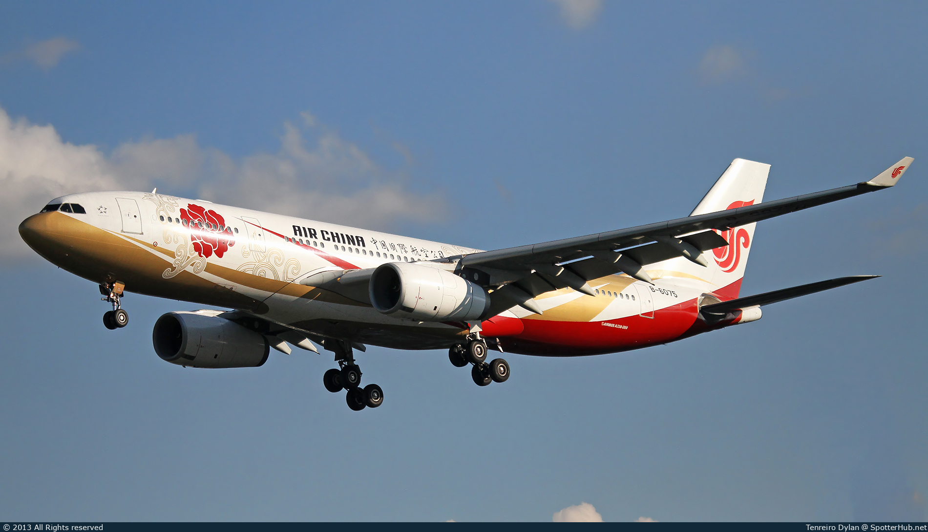 Photo of B-6075 - Airbus A330-243 operated by Air China
