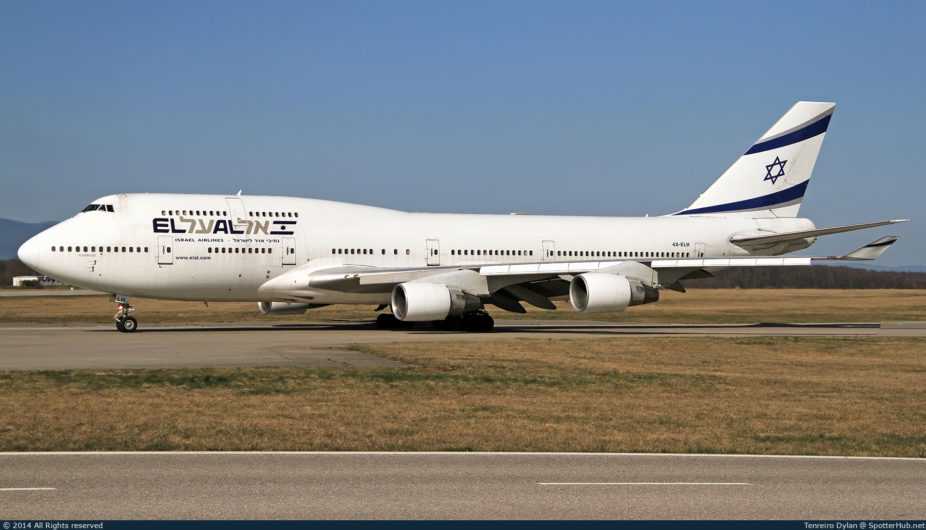 Photo of 4X-ELH - Boeing 747-412 operated by El Al Israel Airlines
