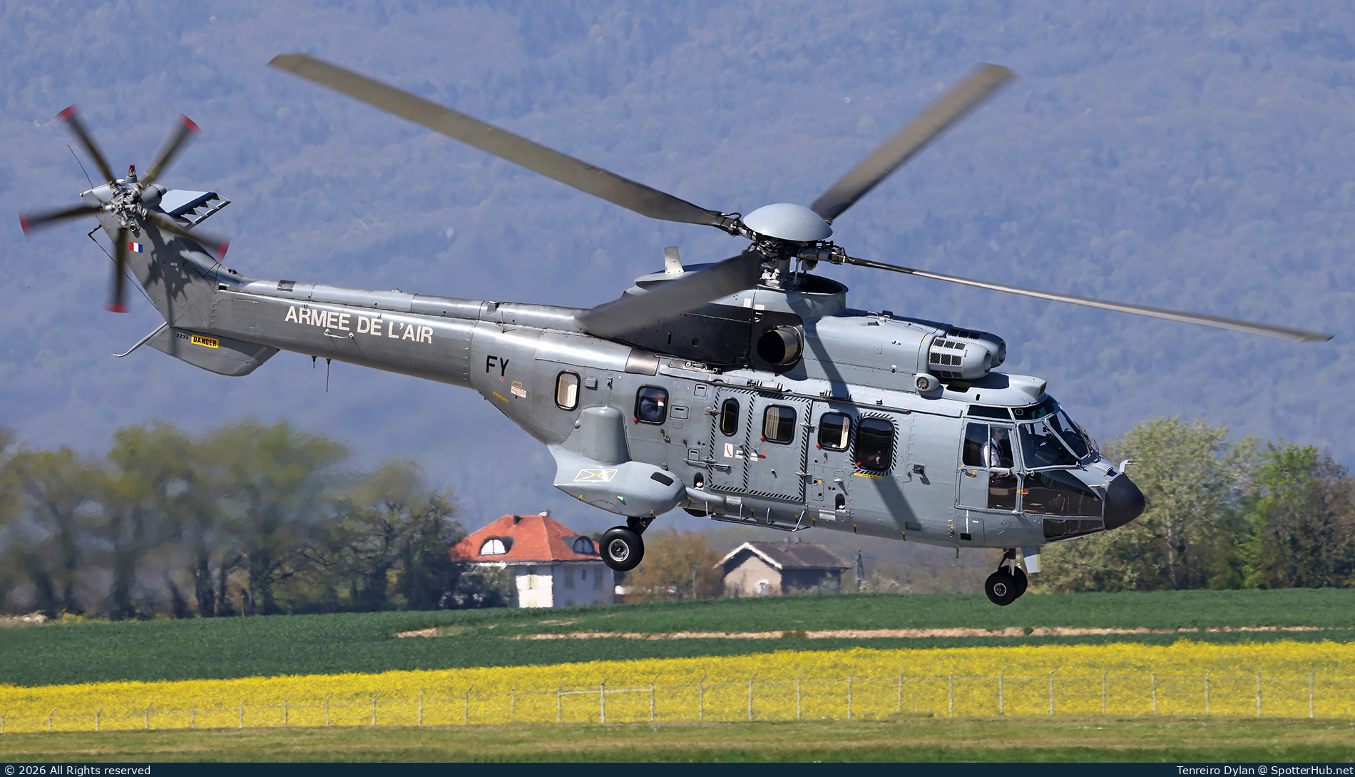 Photo of F-RAFY - Aérospatiale AS332L1 Super Puma operated by French Air Force