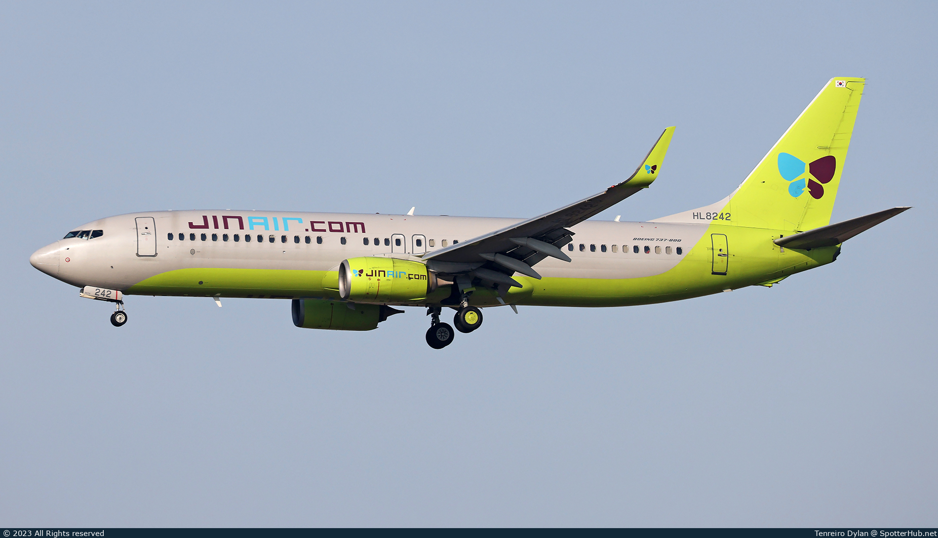 Photo of HL8242 - Boeing 737-8Q8 operated by Jin Air