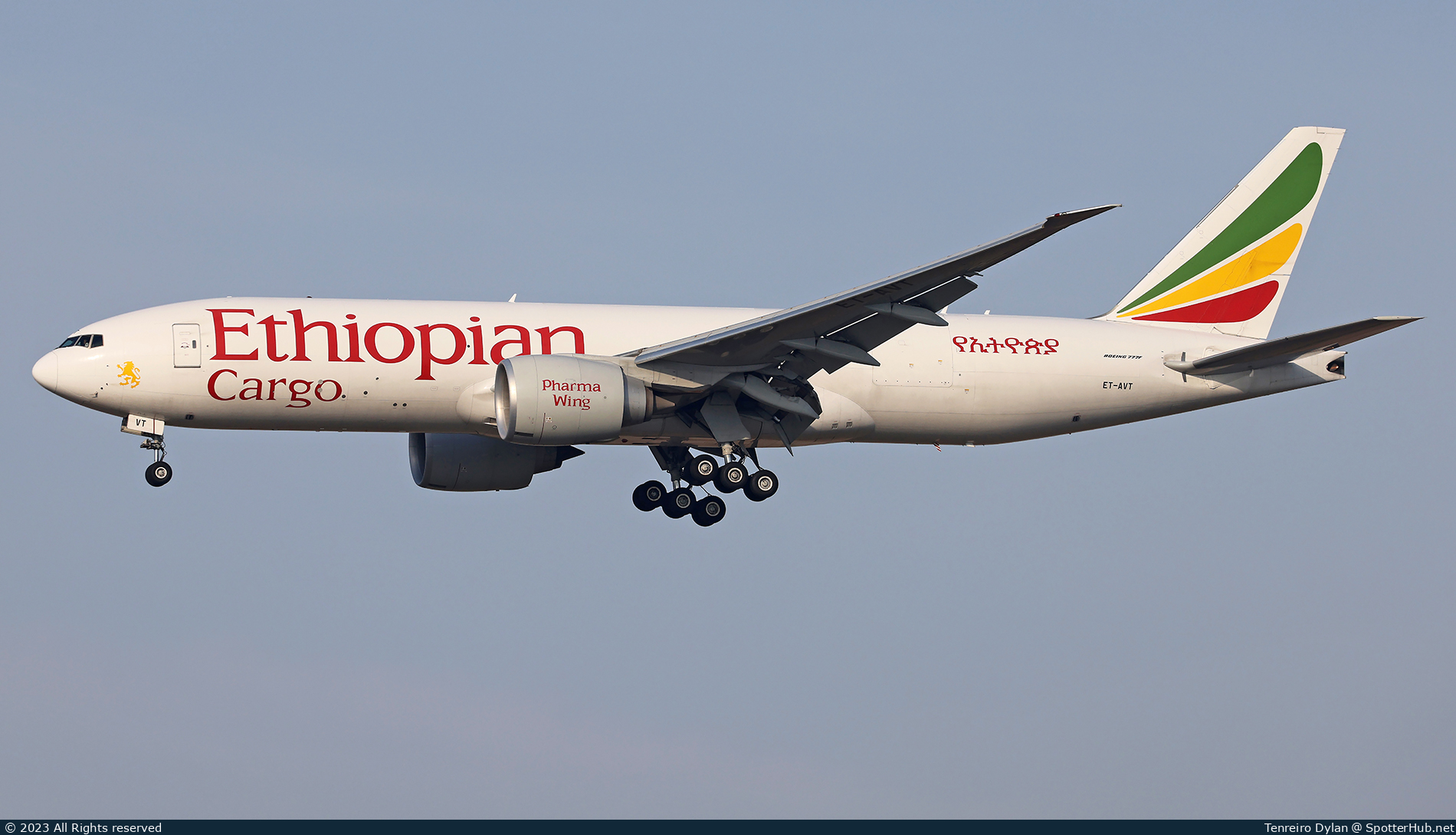 Photo of ET-AVT - Boeing 777-FS2 operated by Ethiopian Airlines Cargo