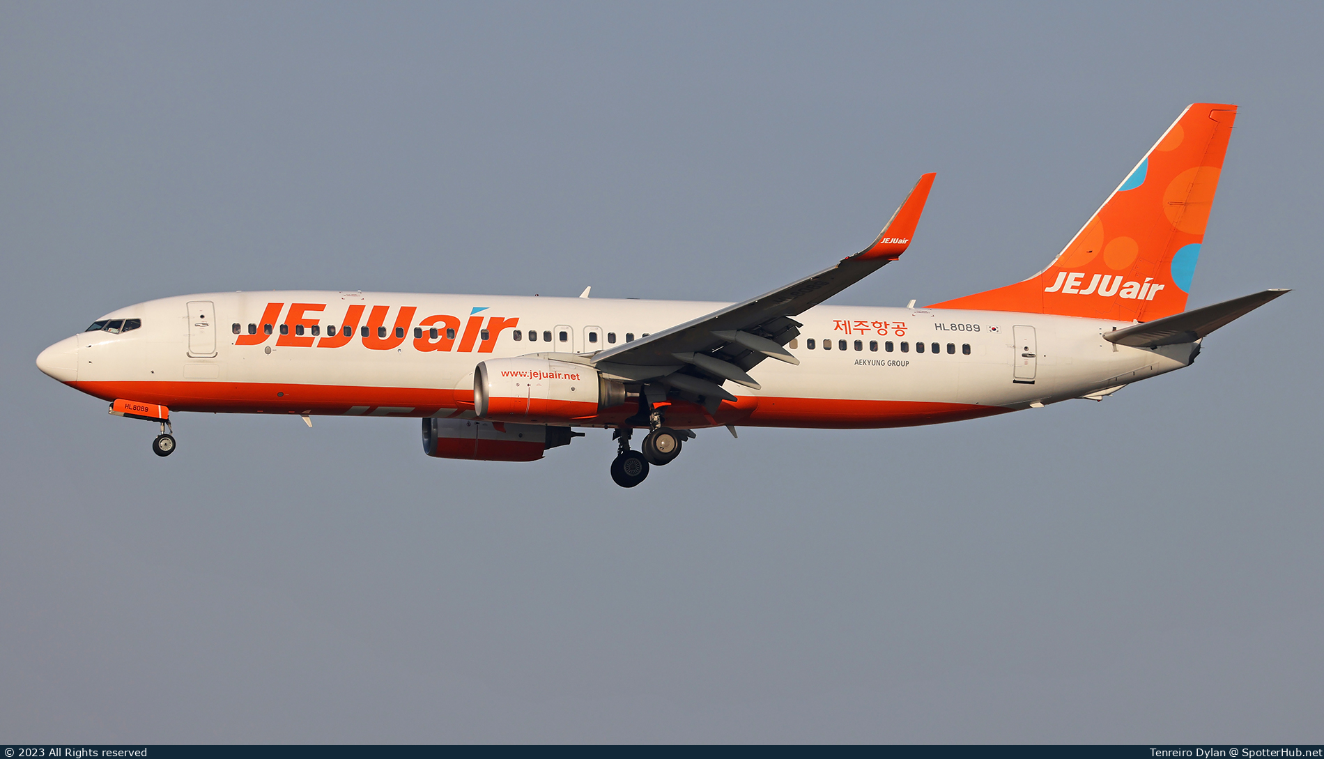 Photo of HL8089 - Boeing 737-8AS operated by Jeju Air