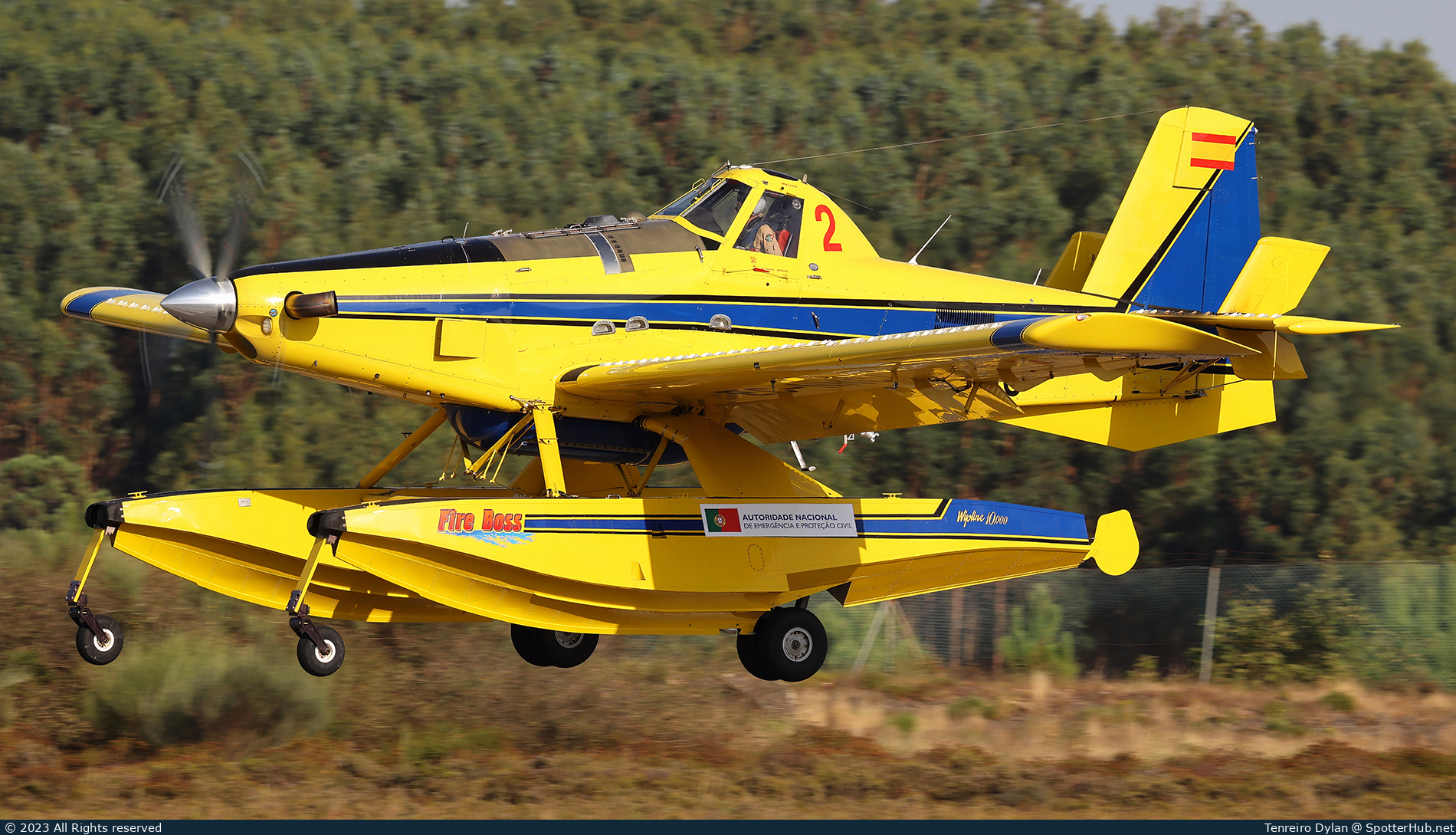 Photo of EC-NNC - Air Tractor AT-802F Fire Boss operated by Pegasus Aviación