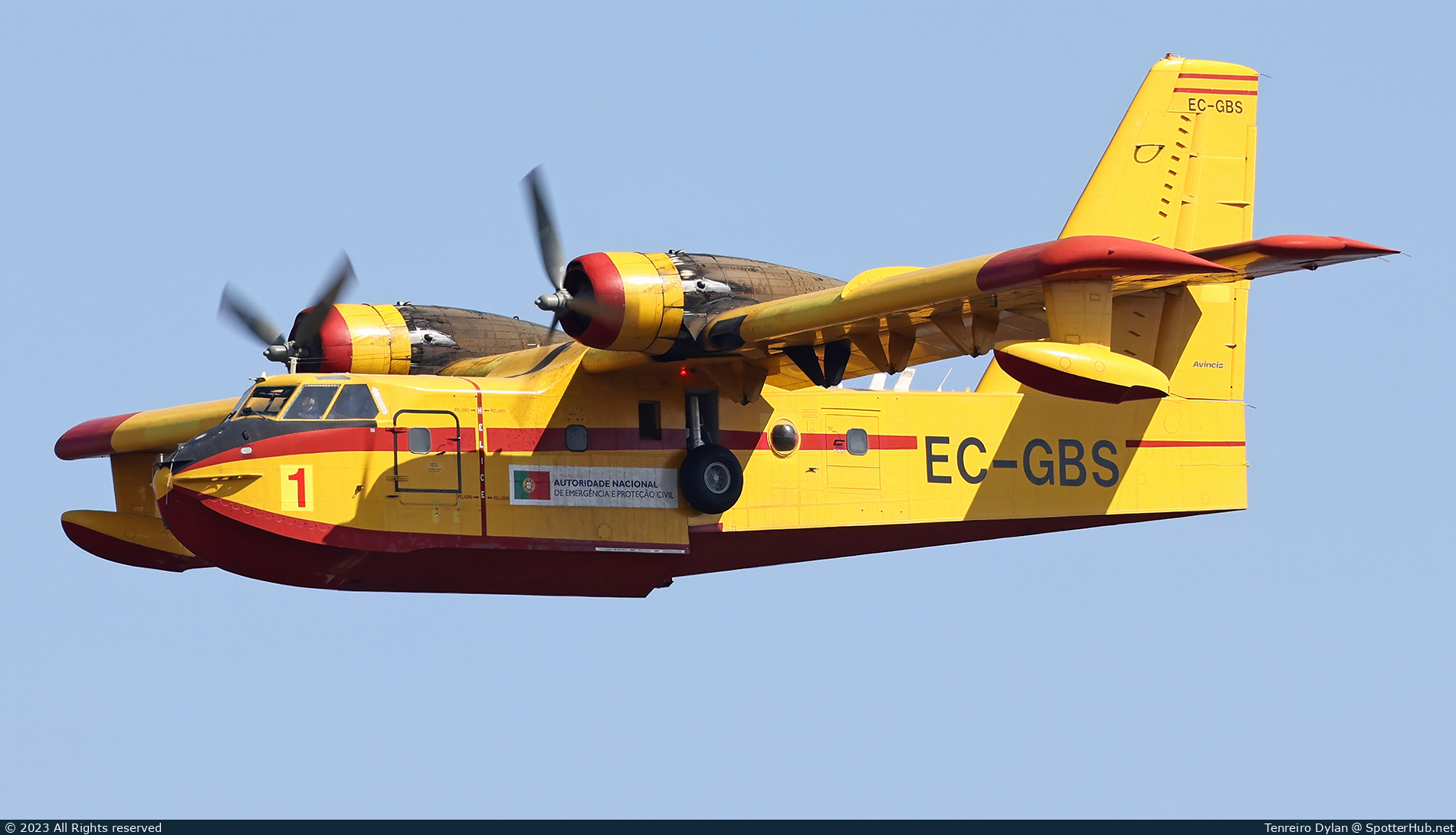 Photo of EC-GBS - Canadair CL-215 Scooper at Gonçalves Lobato