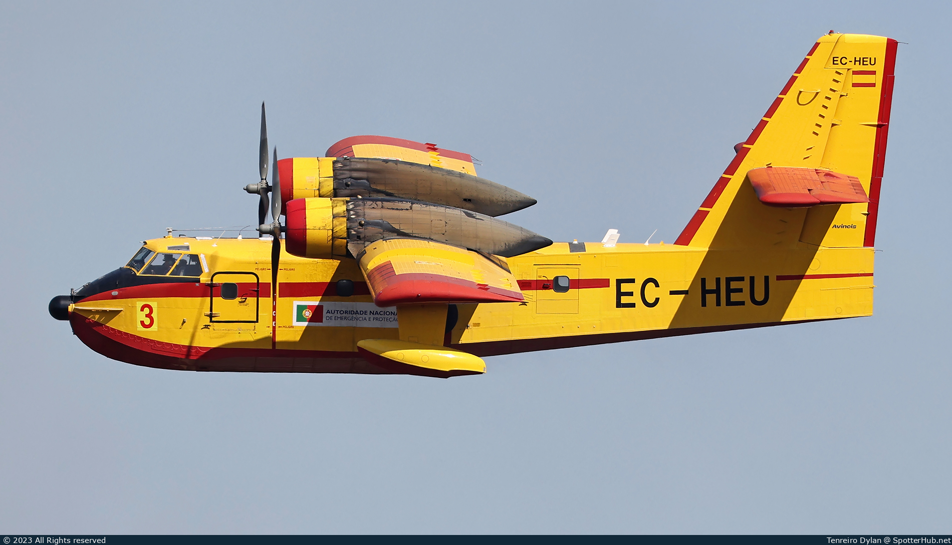 Photo of EC-HEU - Canadair CL-215 Scooper operated by Avincis