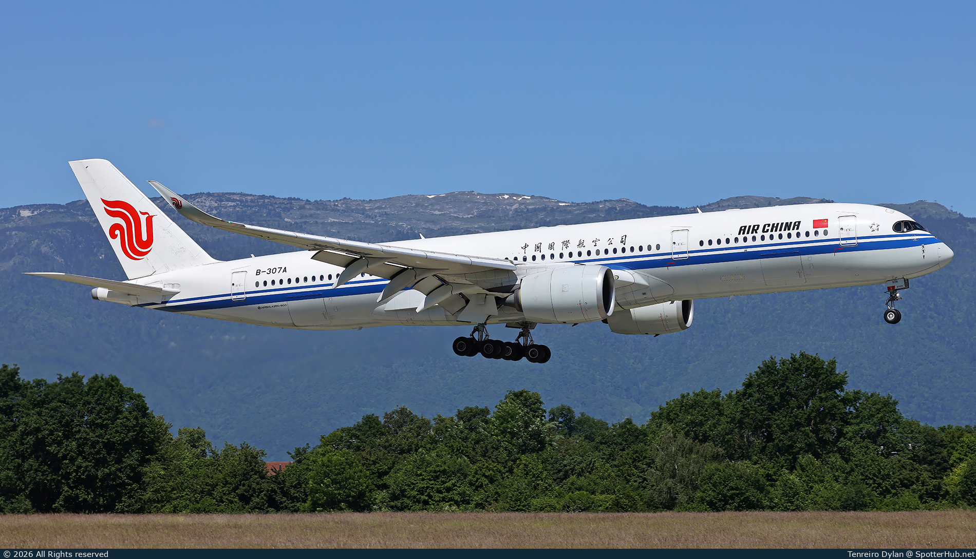 Photo of B-307A - Airbus A350-941 operated by Air China