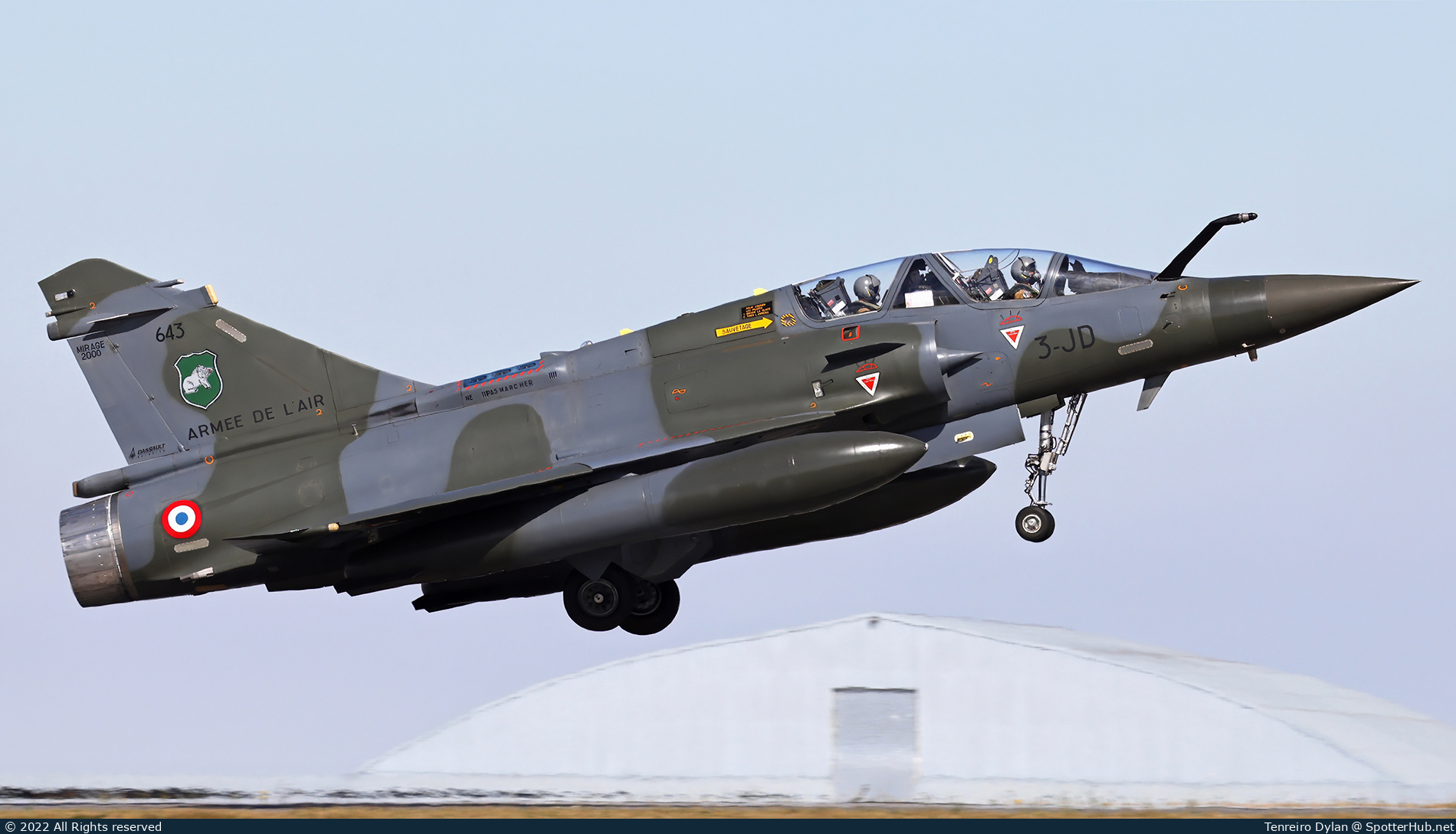 Photo of 643 - Dassault Mirage 2000D operated by French Air Force