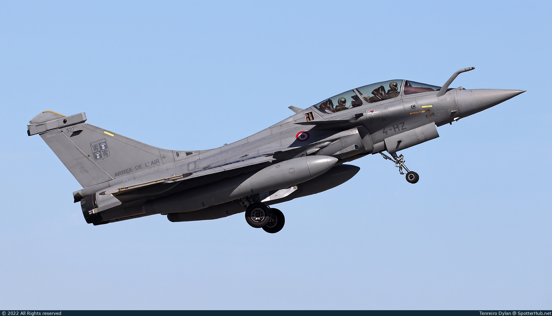 Photo of 327 - Dassault Rafale B operated by French Air Force