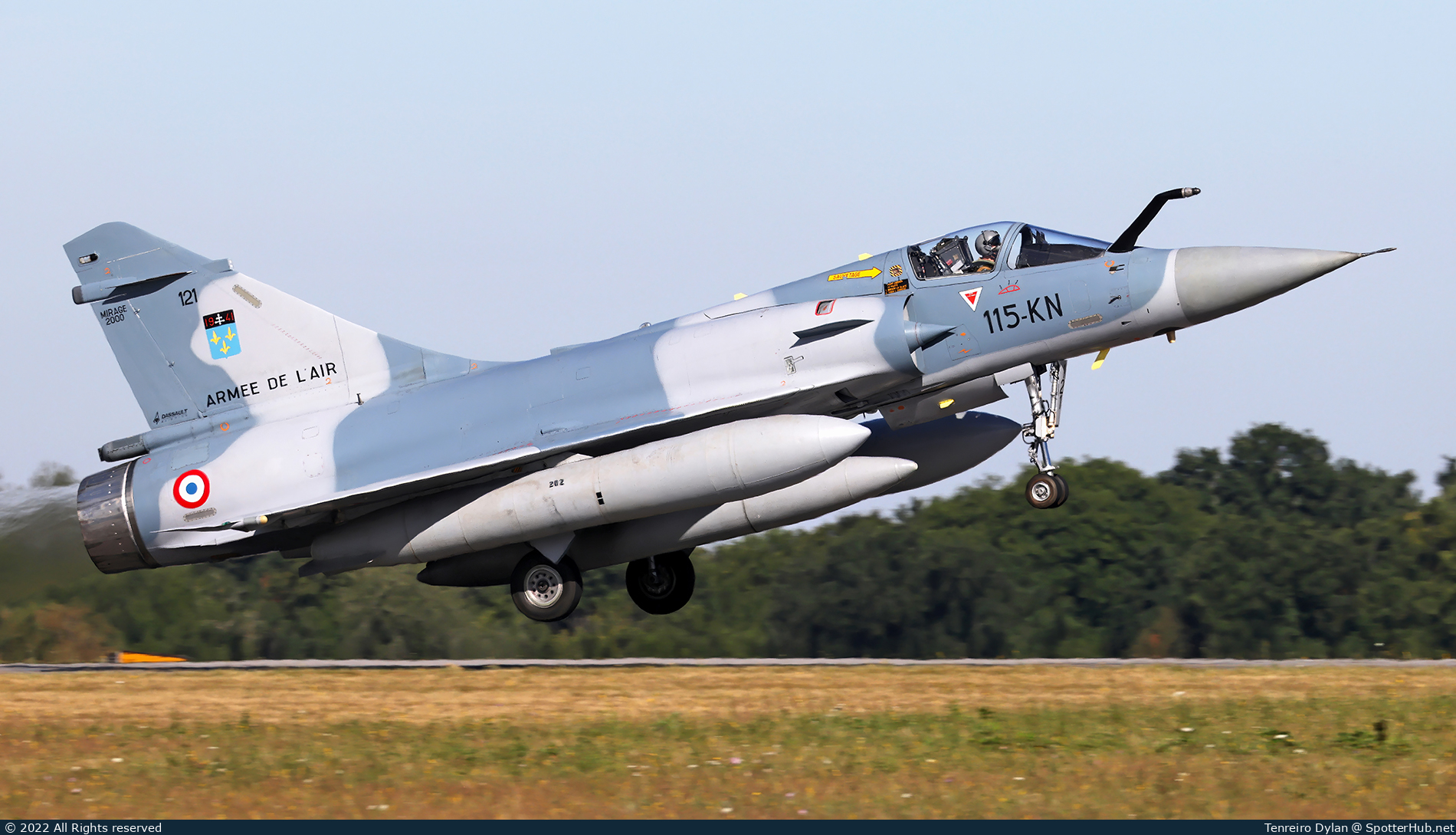 Photo of 121 - Dassault Mirage 2000C operated by French Air Force