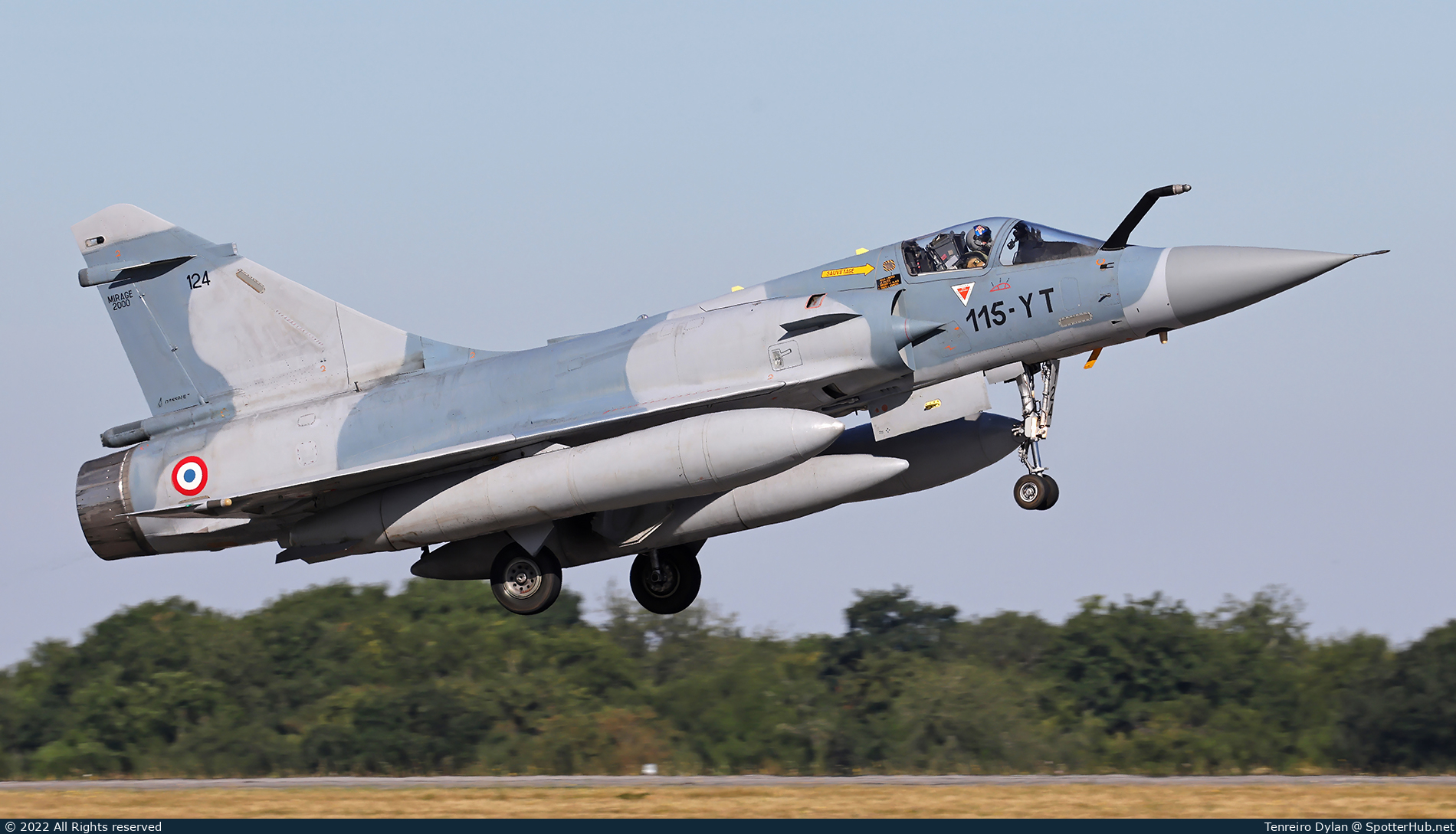 Photo of 124 - Dassault Mirage 2000C operated by French Air Force