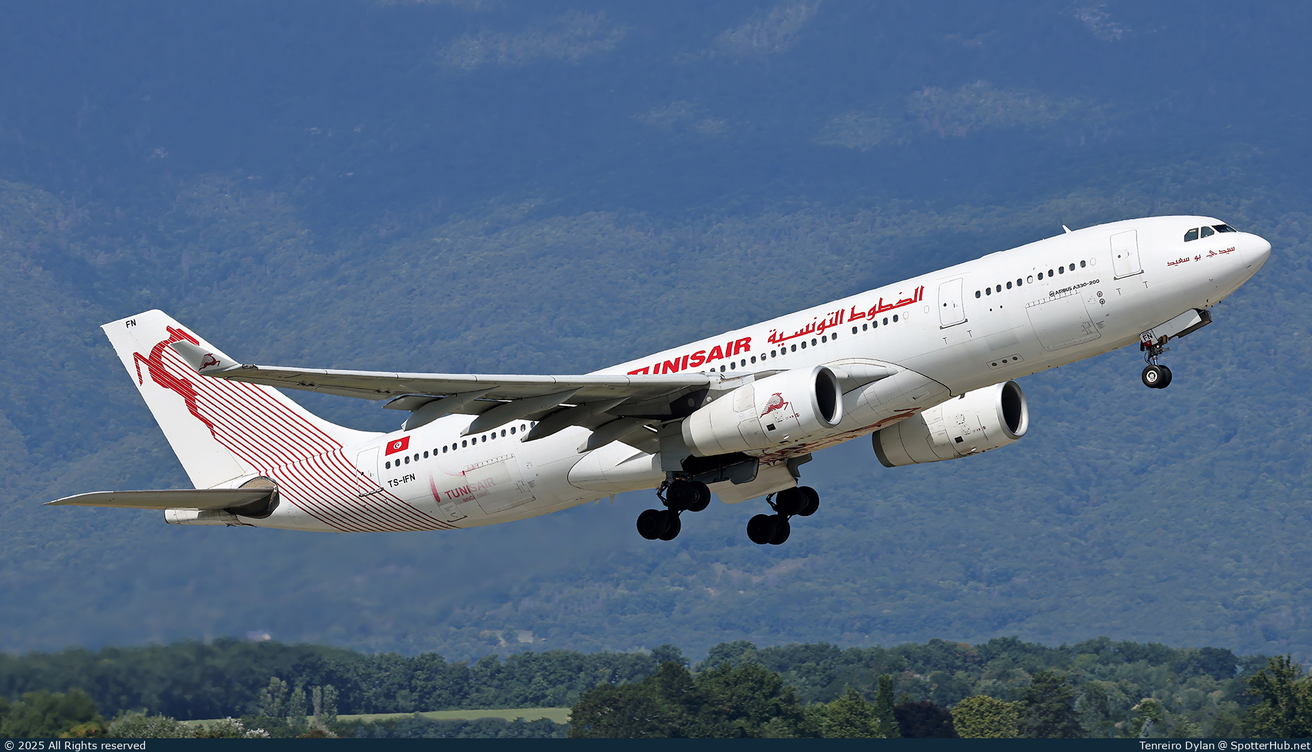 Photo of TS-IFN - Airbus A330-243 operated by Tunisair
