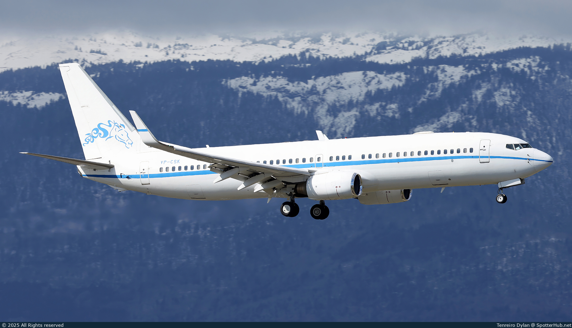 Photo of VP-CSK - Boeing 737-8GG(BBJ2) operated by Private