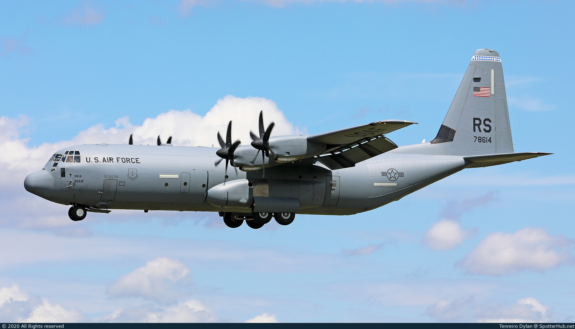Photo of 07-8614 - Lockheed Martin C-130J-30 Super Hercules operated by US Air Force