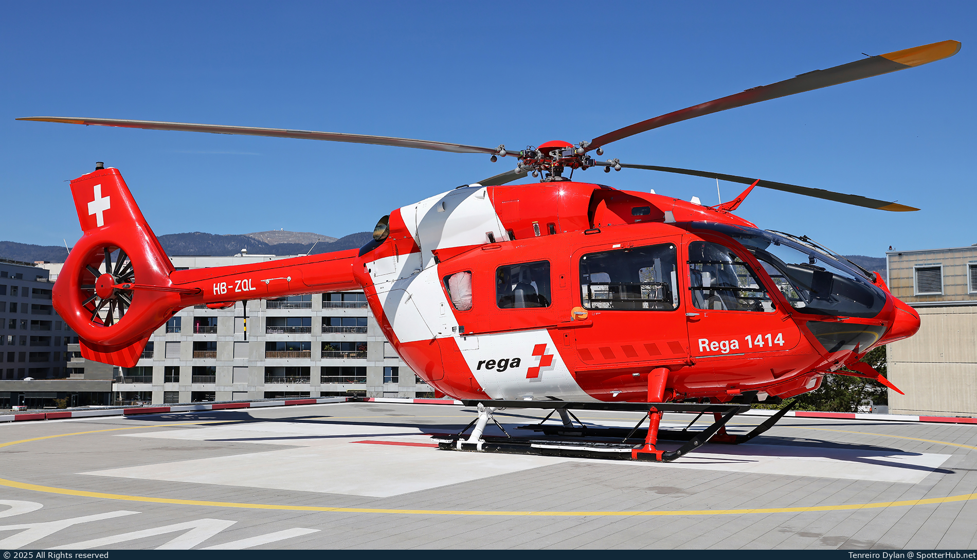 Photo of HB-ZQL - Airbus Helicopters H145 operated by Rega Swiss Air-Rescue