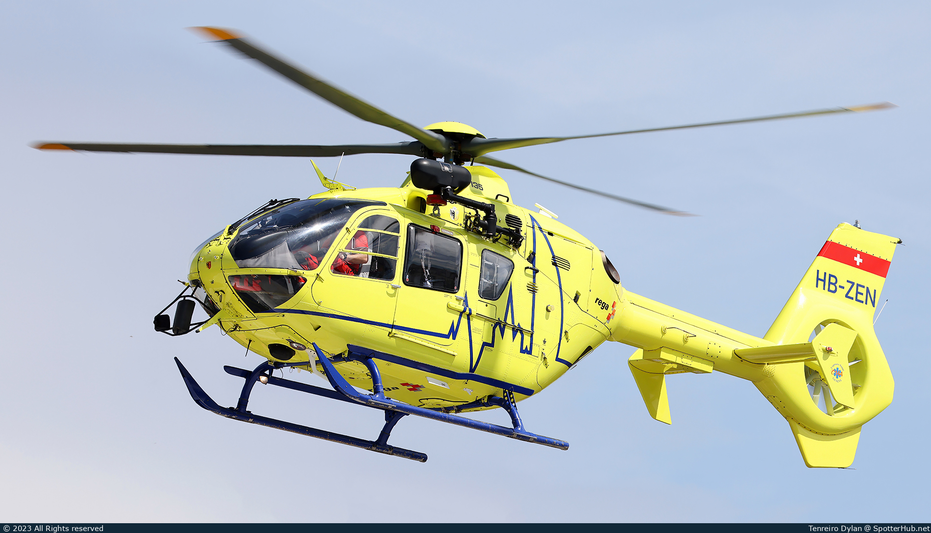 Photo of HB-ZEN - Eurocopter EC135 T2+ at Hospital Heliport