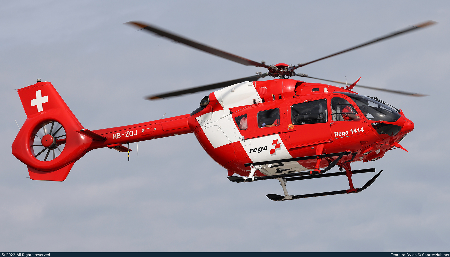 Photo of HB-ZQJ - Airbus Helicopters H145 operated by Rega Swiss Air-Rescue
