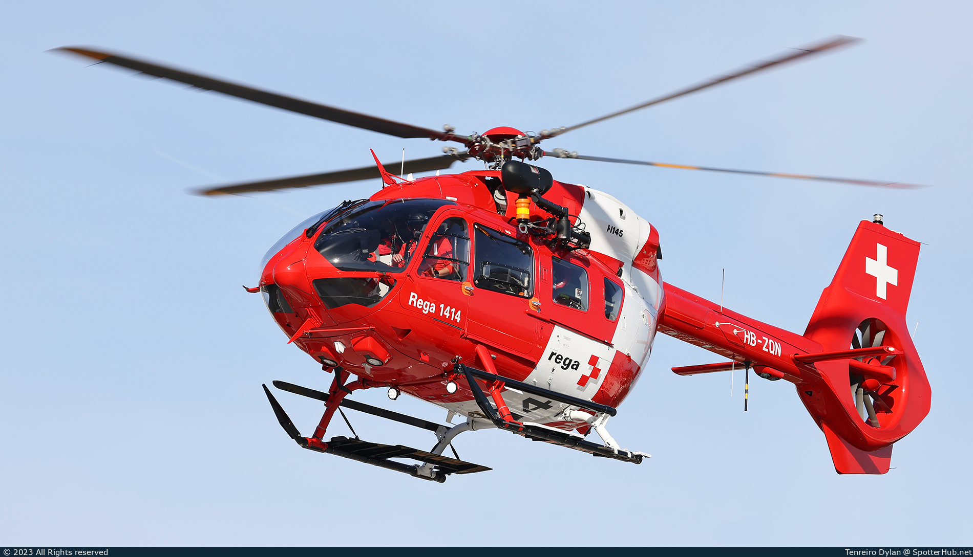 Photo of HB-ZQN - Airbus Helicopters H145 operated by Rega Swiss Air-Rescue