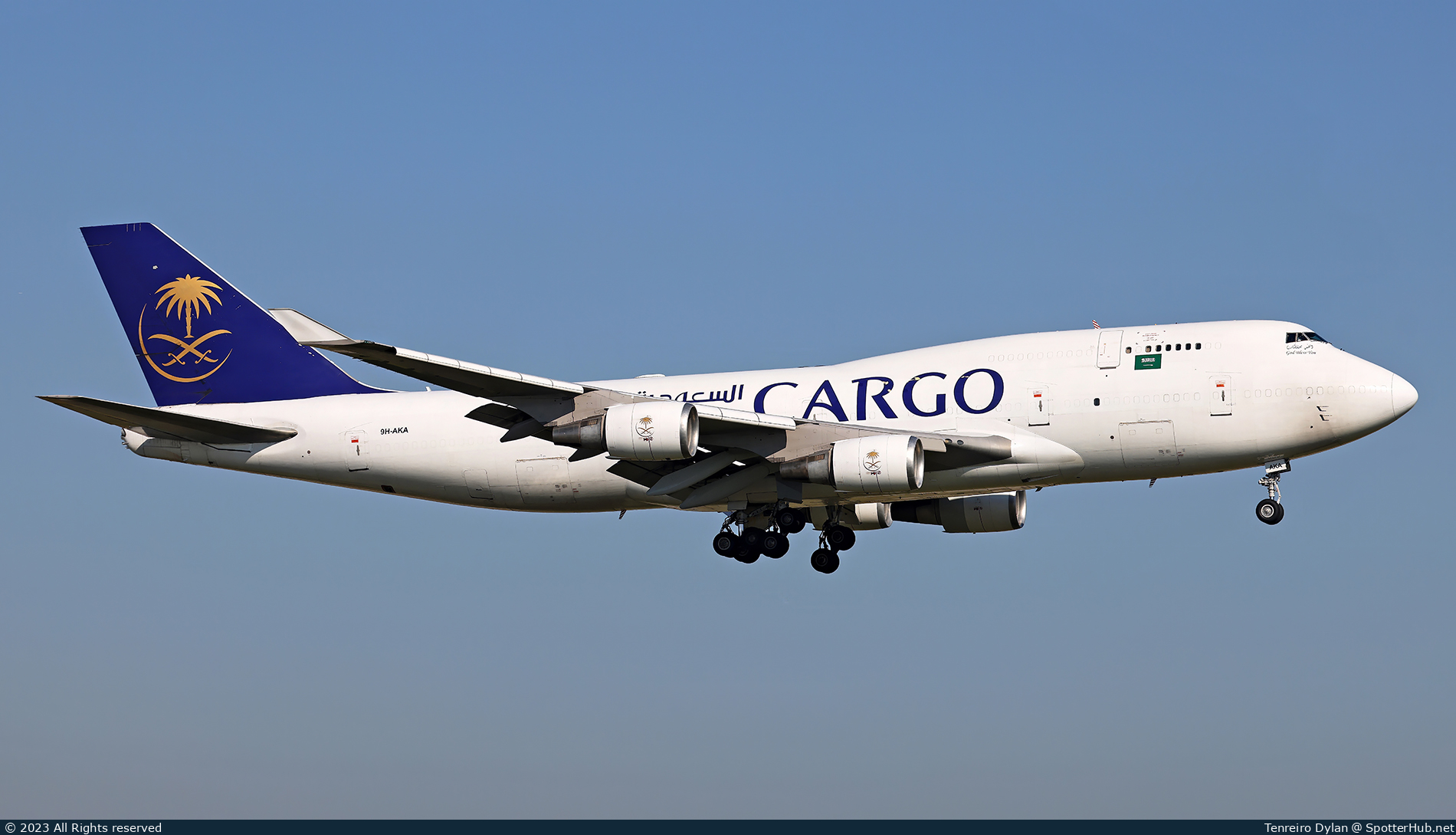 Photo of 9H-AKA - Boeing 747-45E(BDSF) operated by Saudia Cargo (opb Air Atlanta Europe)