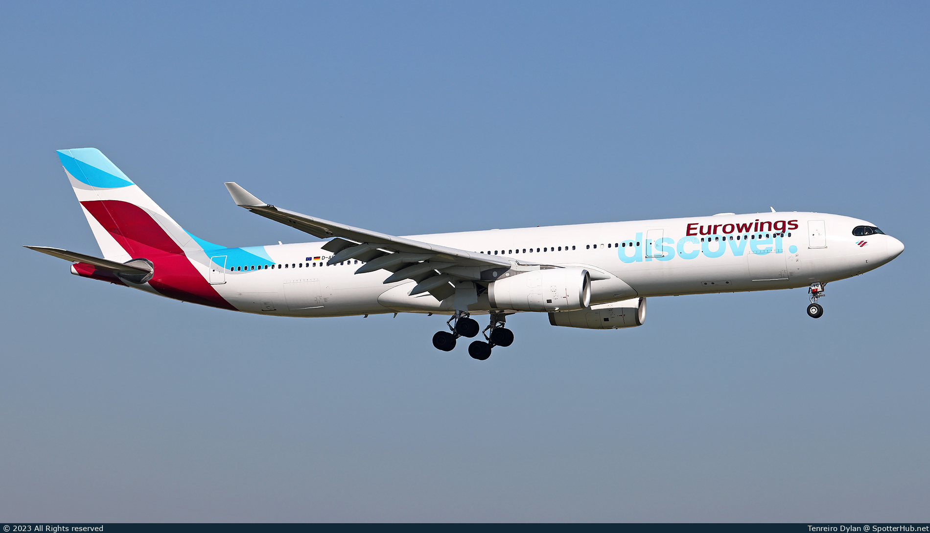 Photo of D-AFYQ - Airbus A330-343 operated by Eurowings Discover