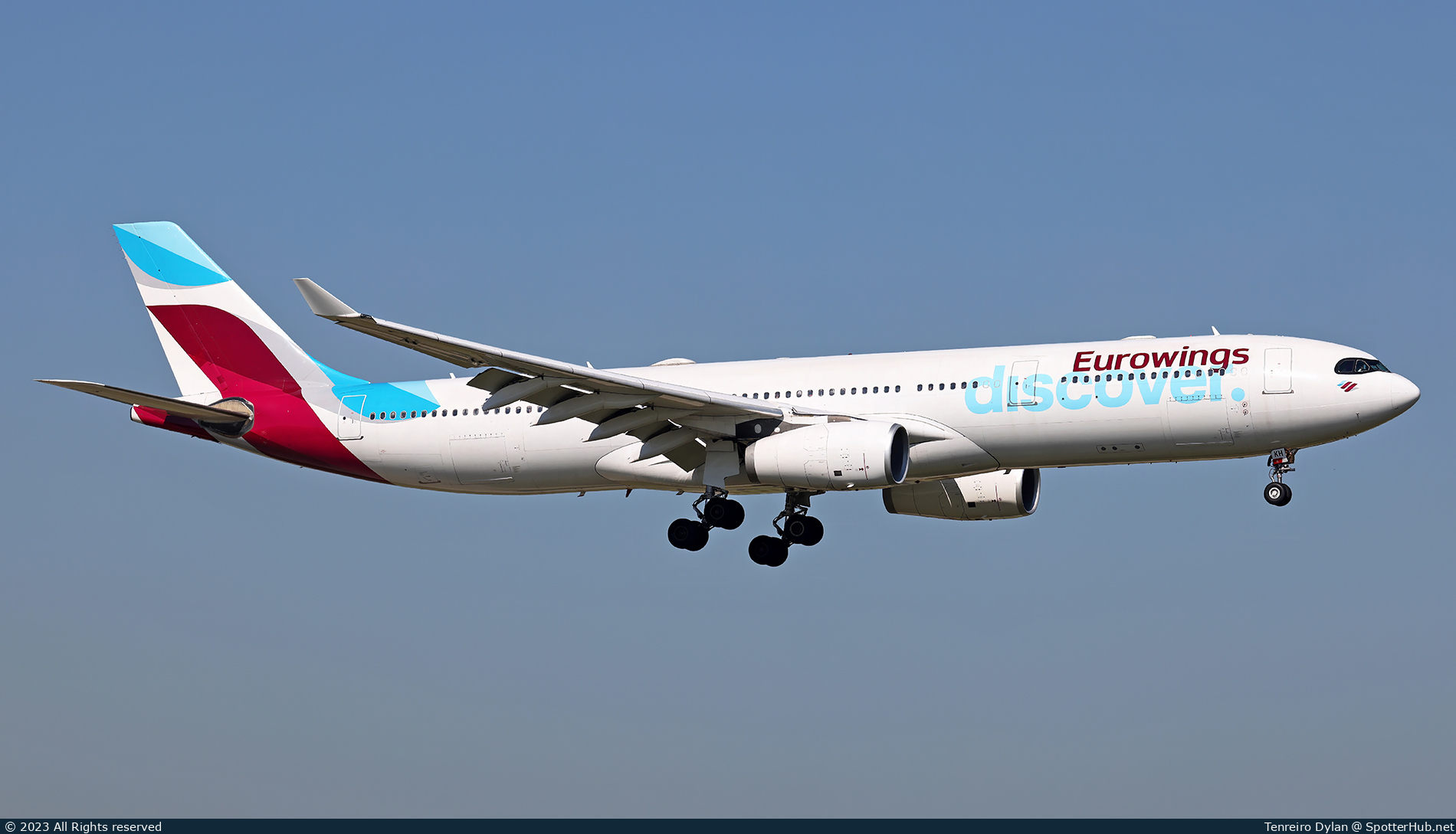 Photo of D-AIKH - Airbus A330-343 operated by Eurowings Discover