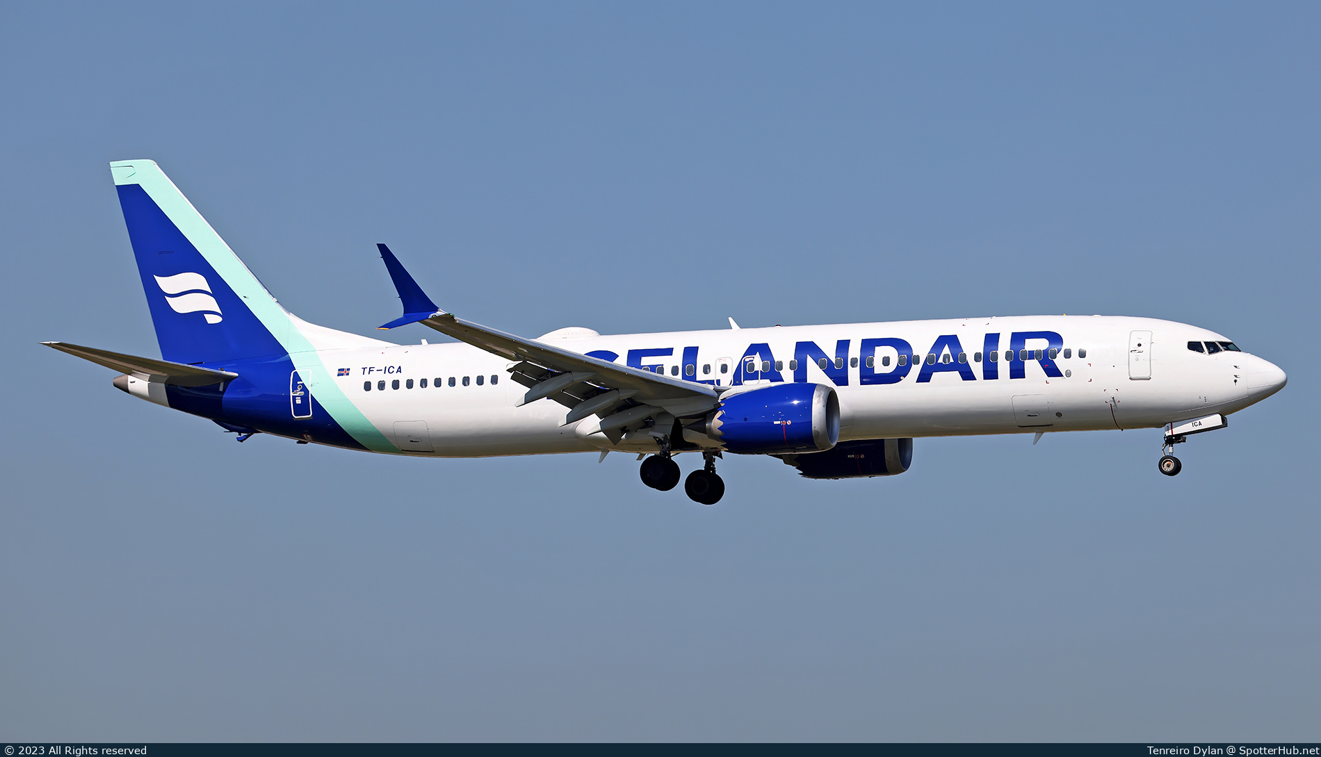 Photo of TF-ICA - Boeing 737 MAX 9 operated by Icelandair