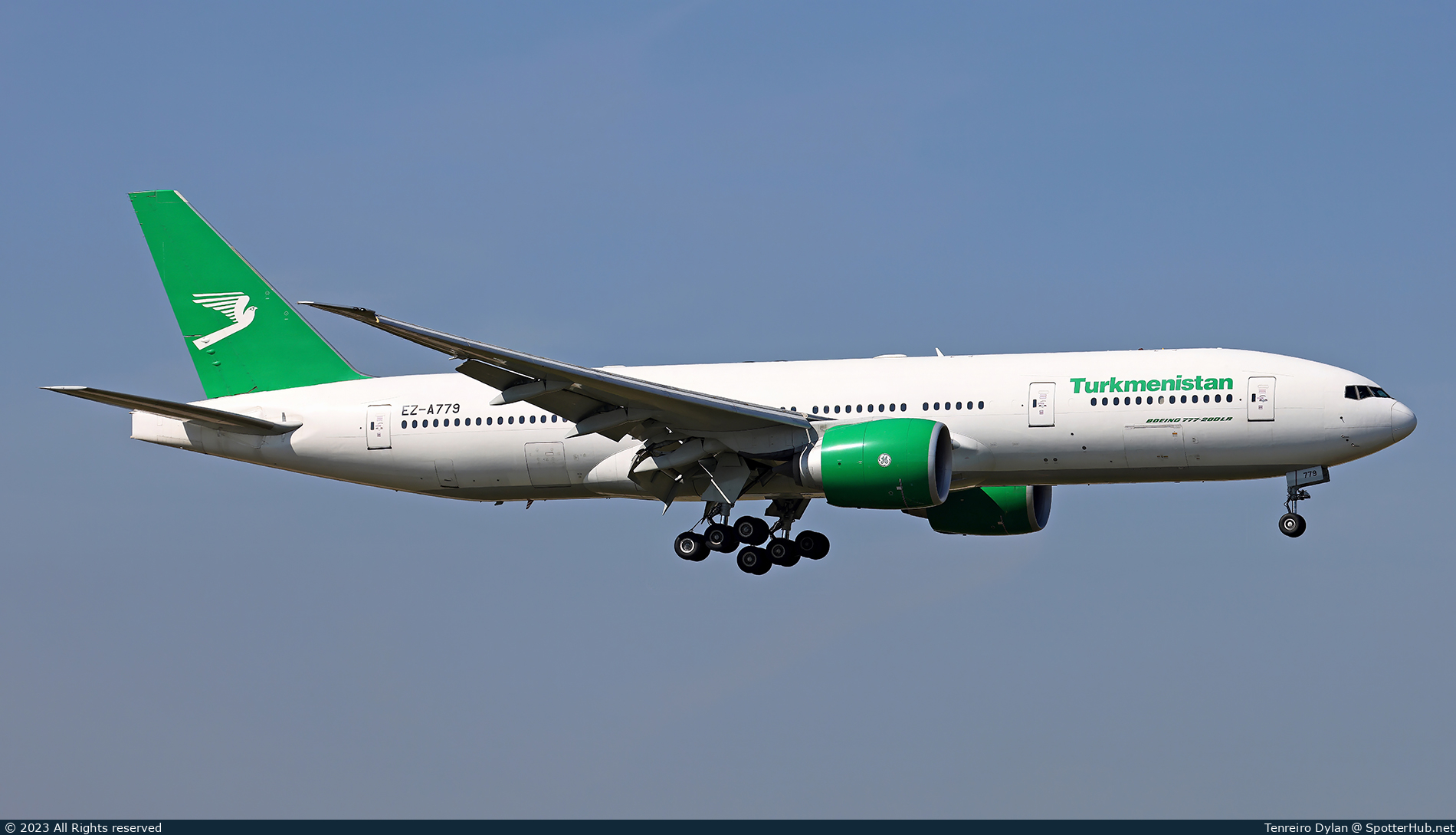 Photo of EZ-A779 - Boeing 777-22K(LR) operated by Turkmenistan Airlines