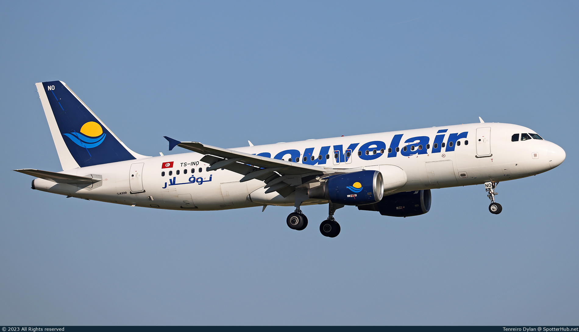 Photo of TS-INO - Airbus A320-214 operated by Nouvelair
