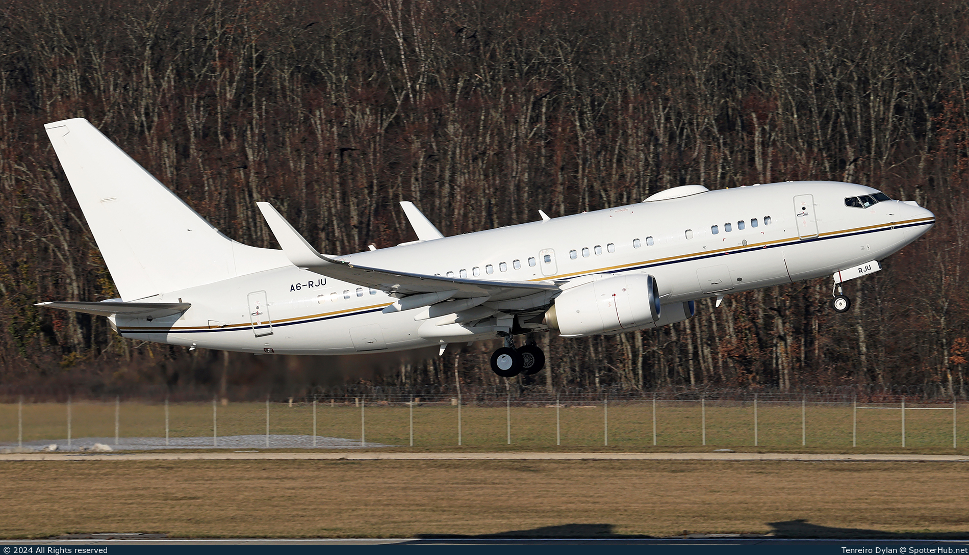 Photo of A6-RJU - Boeing 737-77W(BBJ) operated by Royal Jet