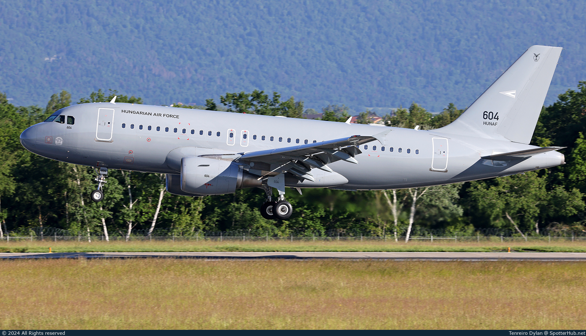 Photo of 604 - Airbus A319-112 operated by Hungarian Air Force