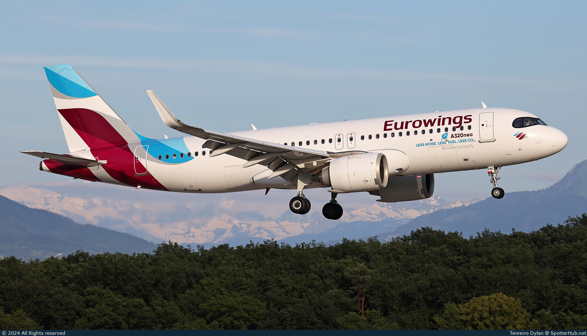 Photo of D-AENC - Airbus A320-251N operated by Eurowings