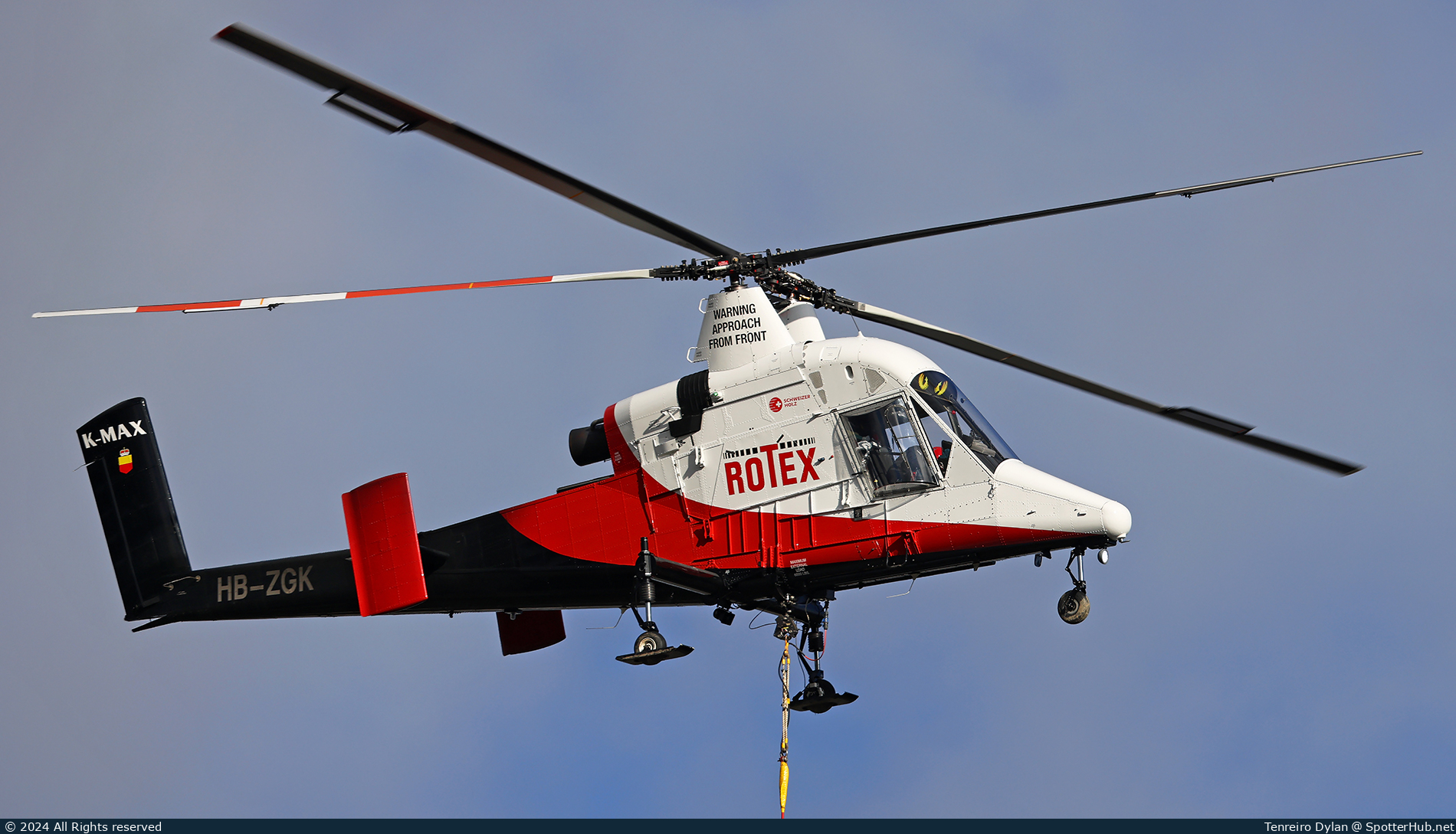 Photo of HB-ZGK - Kaman K-1200 K-Max operated by Rotex Helicopter