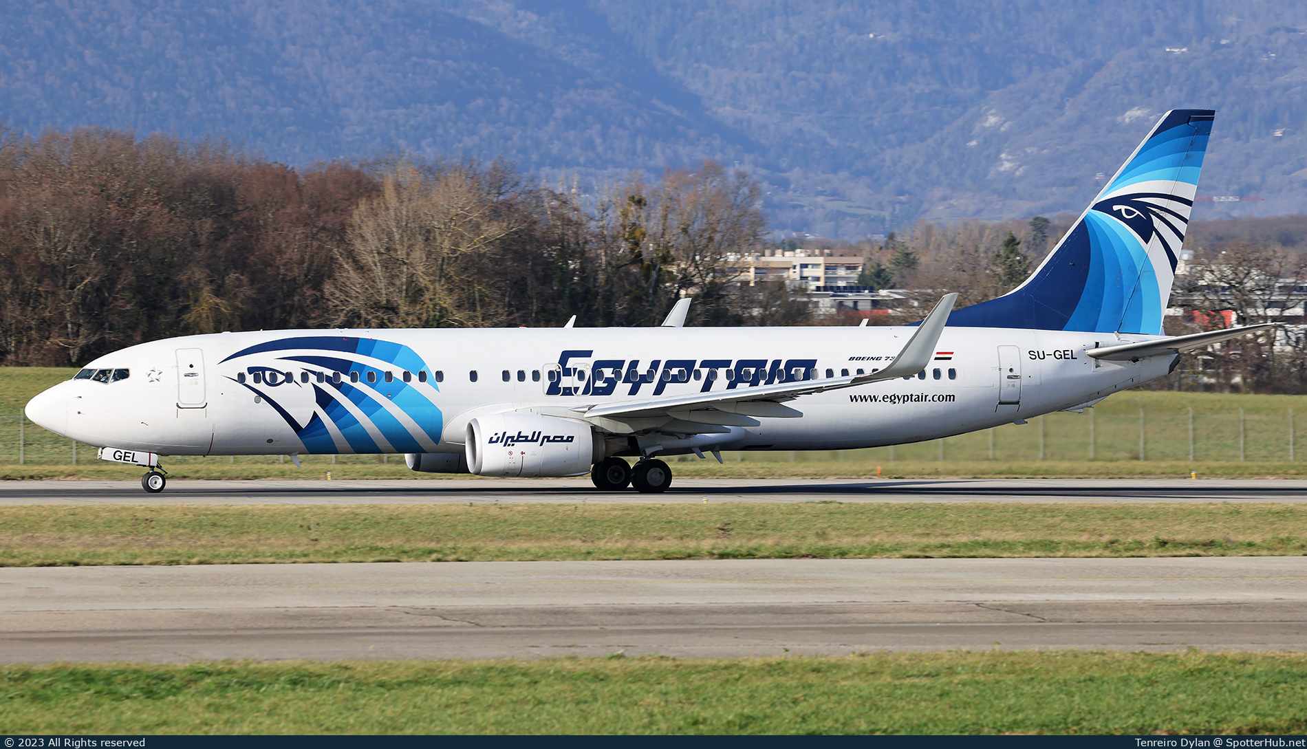 Photo of SU-GEL - Boeing 737-866 operated by Egyptair