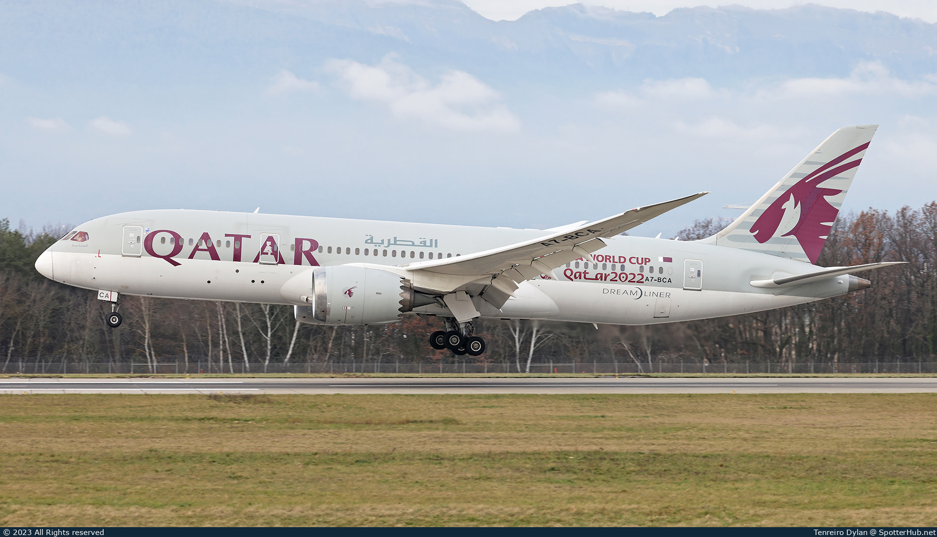 Photo of A7-BCA - Boeing 787-8 Dreamliner operated by Qatar Airways