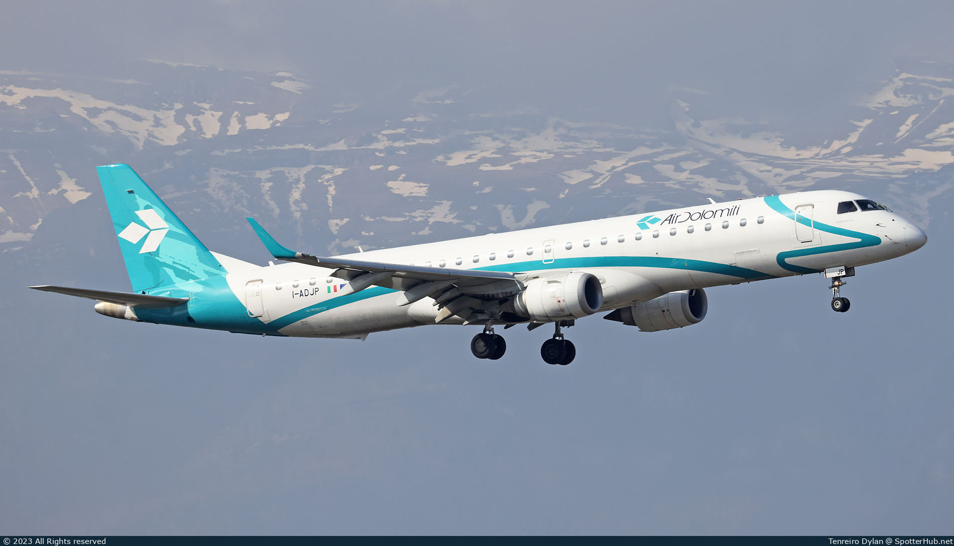 Photo of I-ADJP - Embraer ERJ-195LR operated by Air Dolomiti