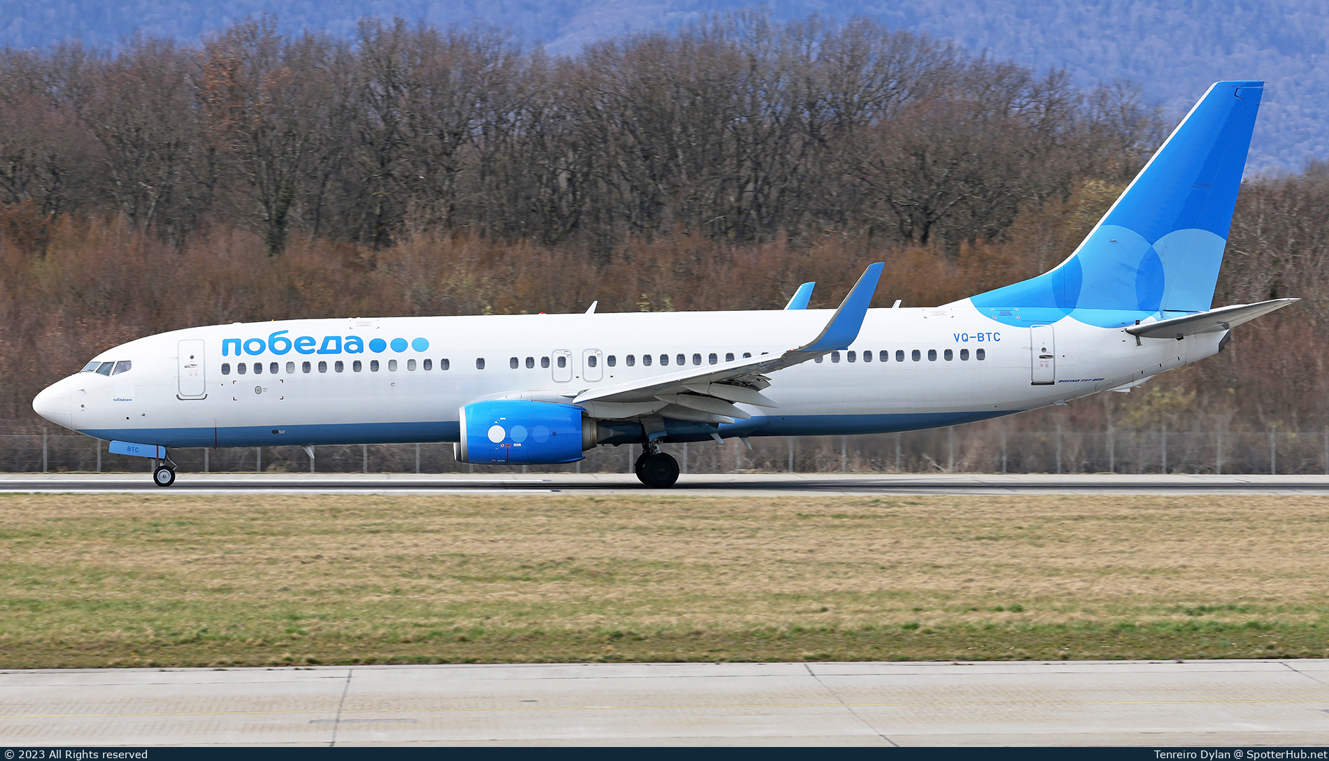 Photo of VQ-BTC - Boeing 737-8MA operated by Pobeda