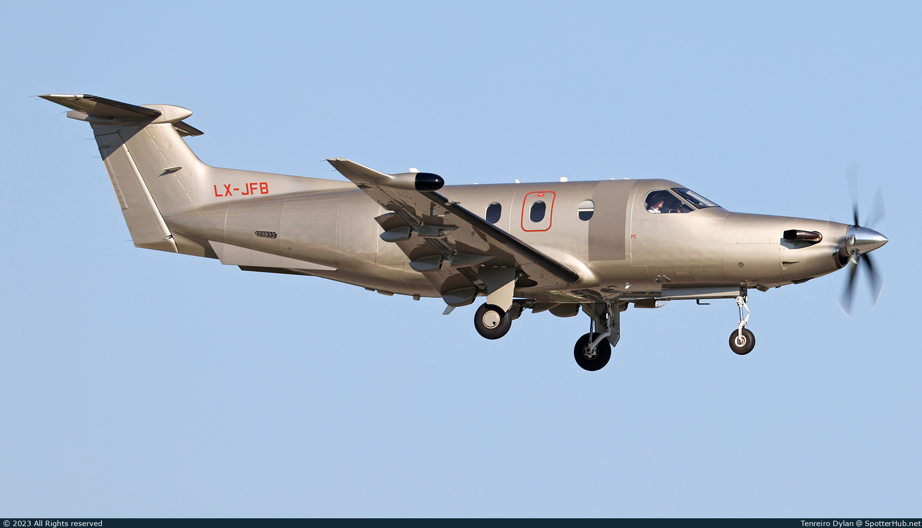 Photo of LX-JFB - Pilatus PC-12 NG operated by Jetfly Aviation