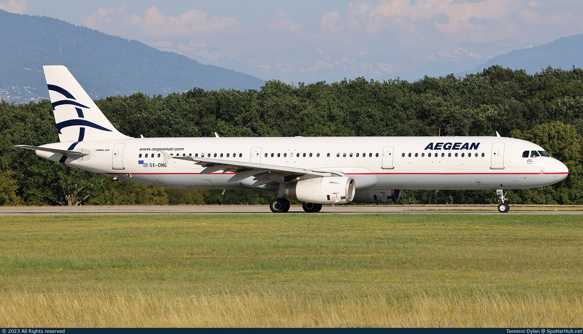 Photo of SX-DNG - Airbus A321-231 operated by Aegean Airlines