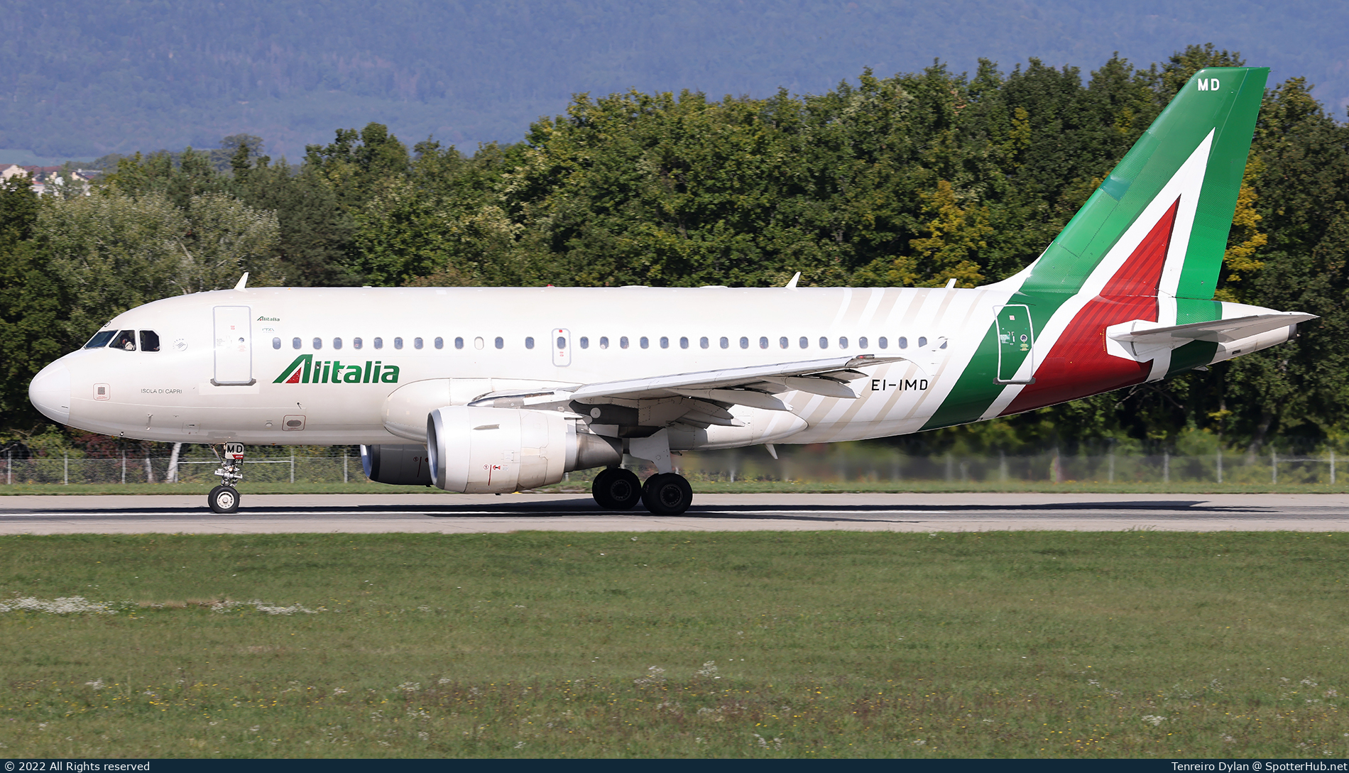 Photo of EI-IMD - Airbus A319-112 operated by Alitalia