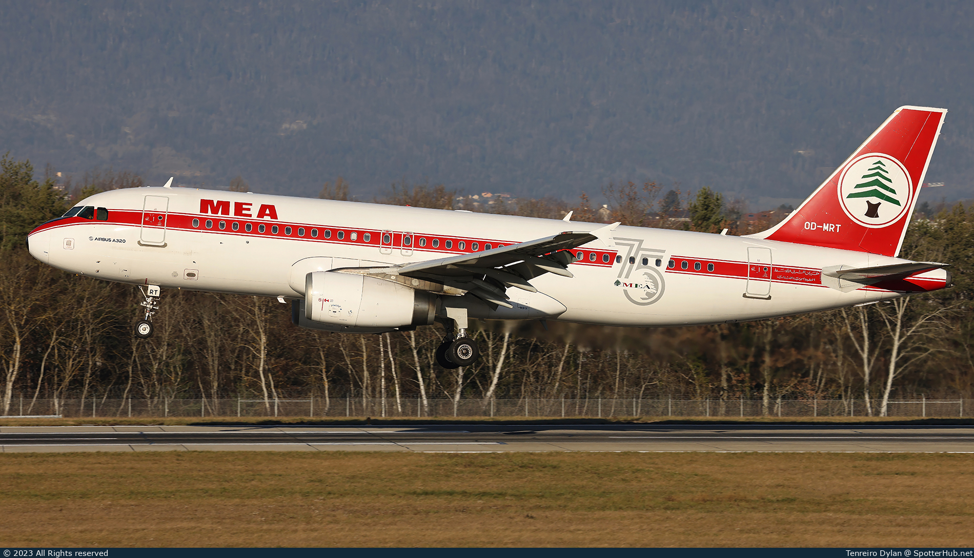 Photo of OD-MRT - Airbus A320-232 operated by MEA Middle East Airlines