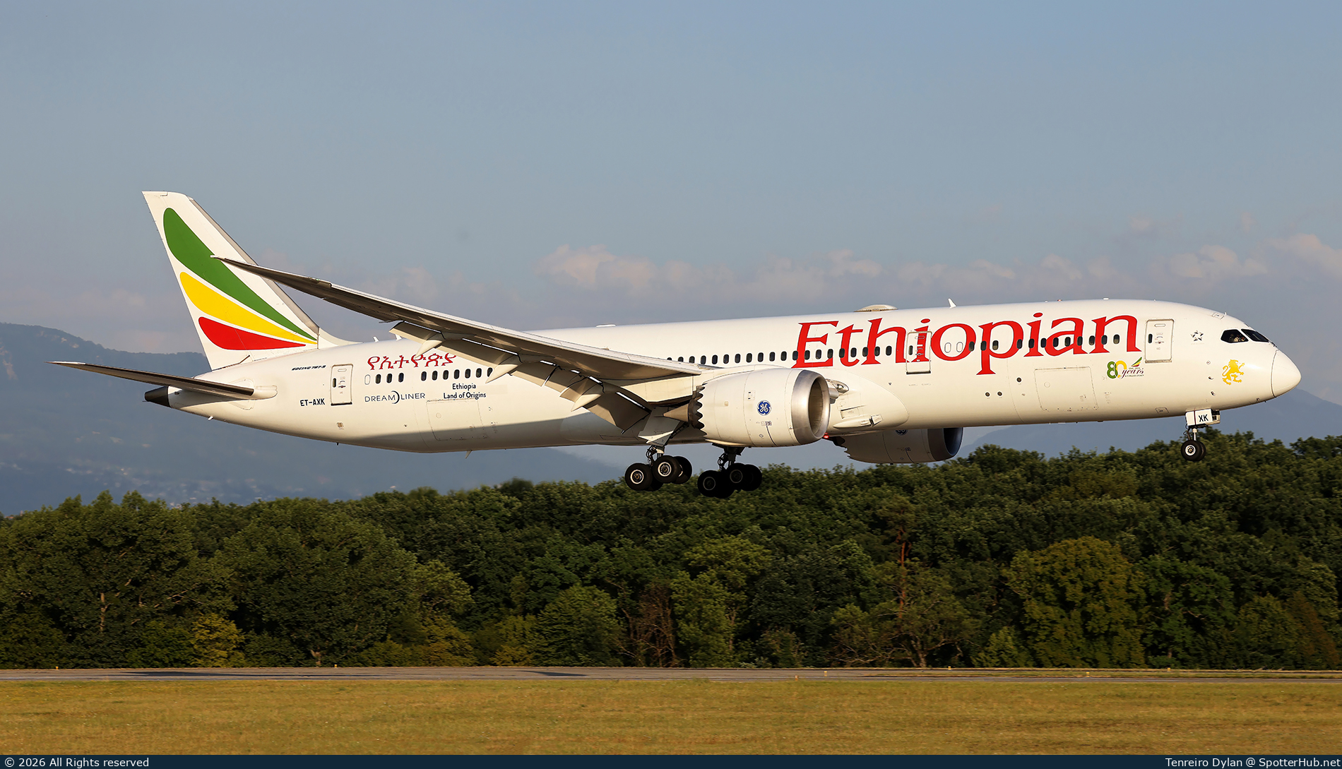 Photo of ET-AXK - Boeing 787-9 Dreamliner operated by Ethiopian Airlines